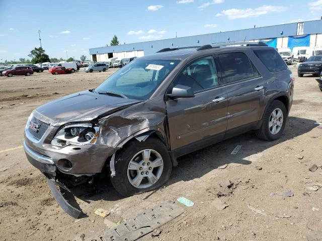 gmc acadia sl 2010 1gklvkedxaj166337