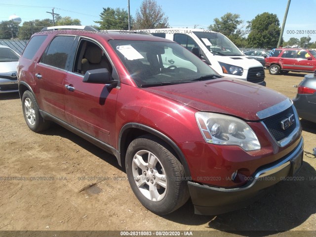 gmc acadia 2010 1gklvmed8aj189479