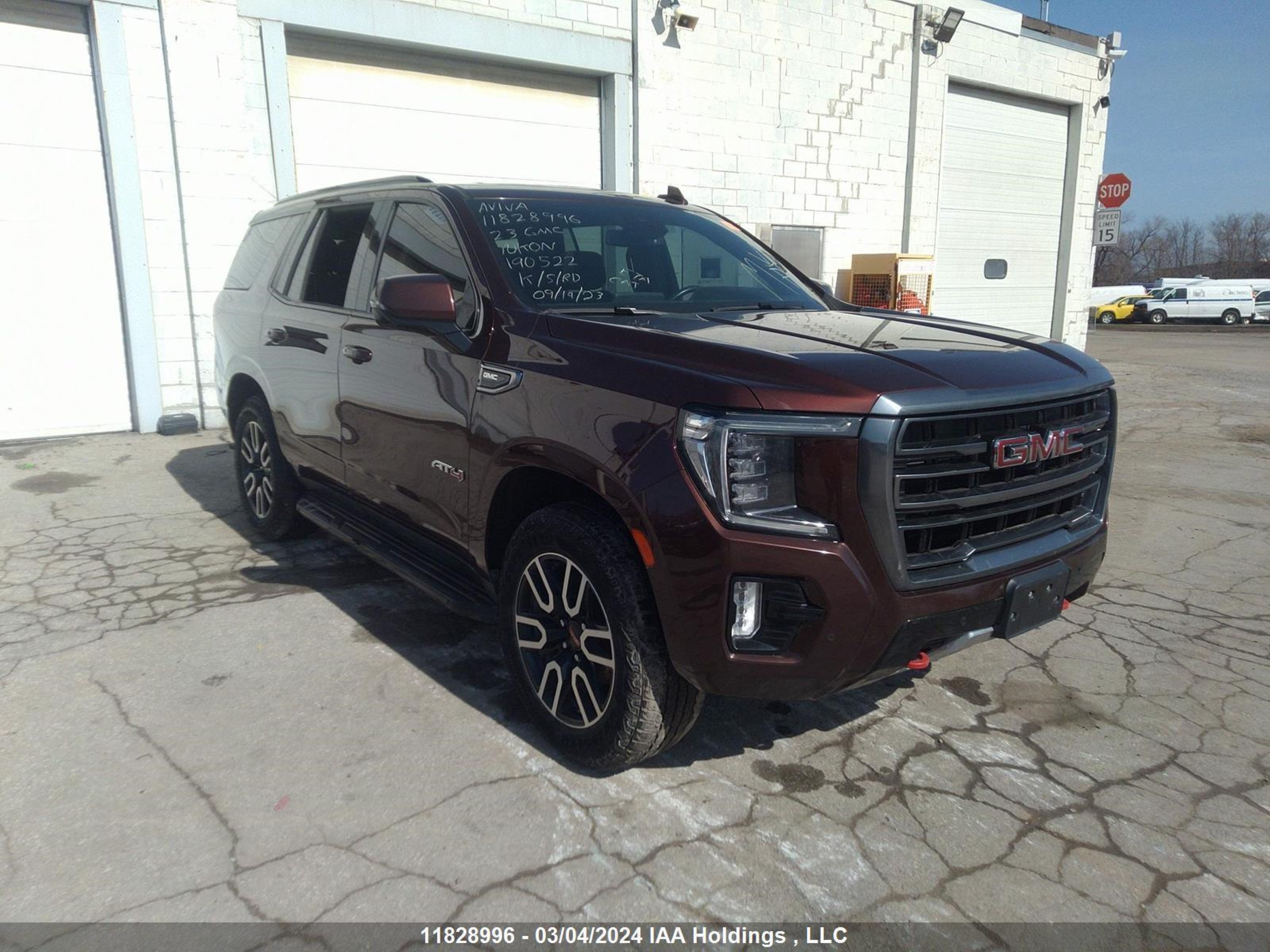 gmc yukon 2023 1gks2ckd3pr190522