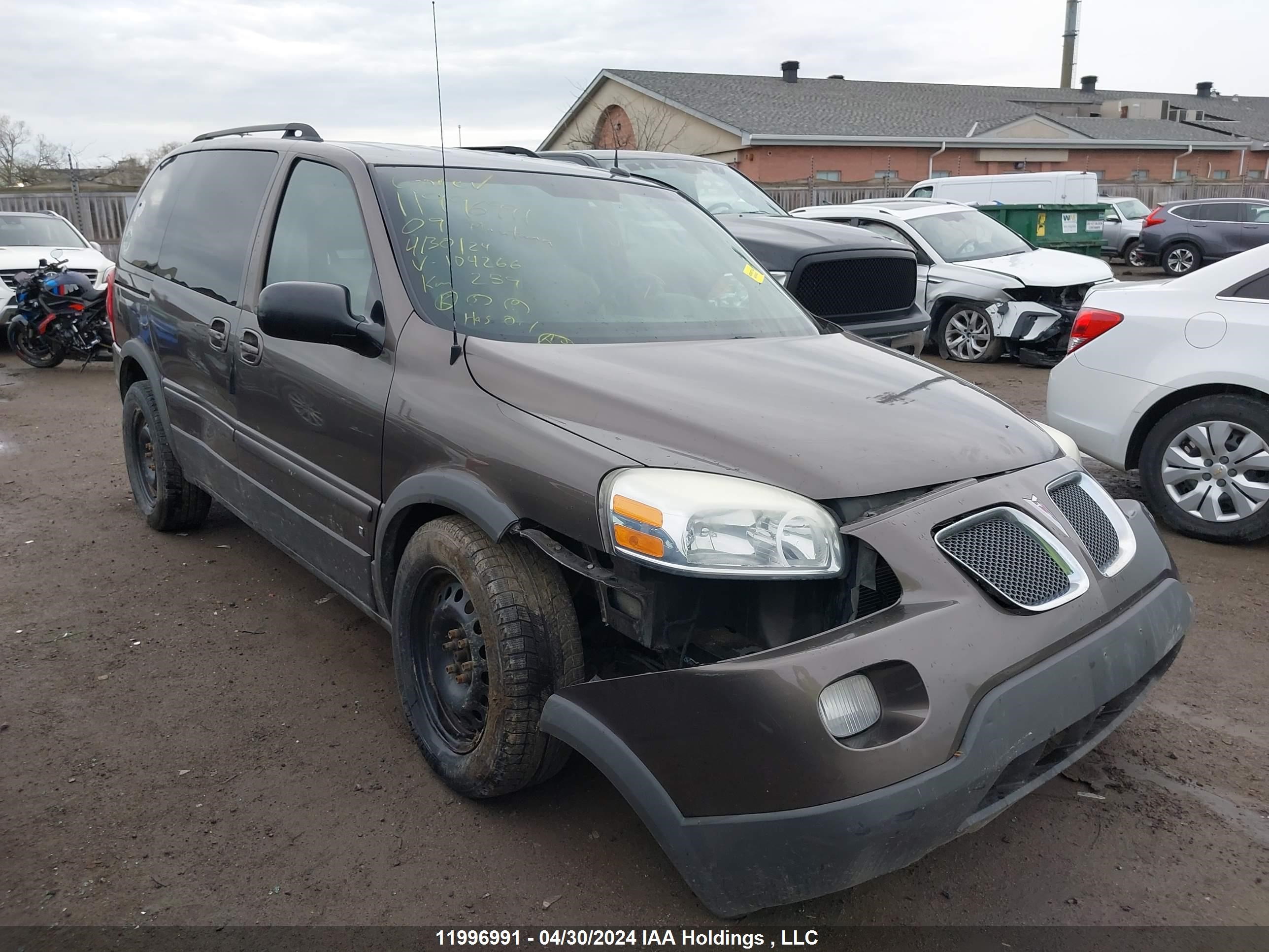 pontiac  2009 1gmdu03139d104266