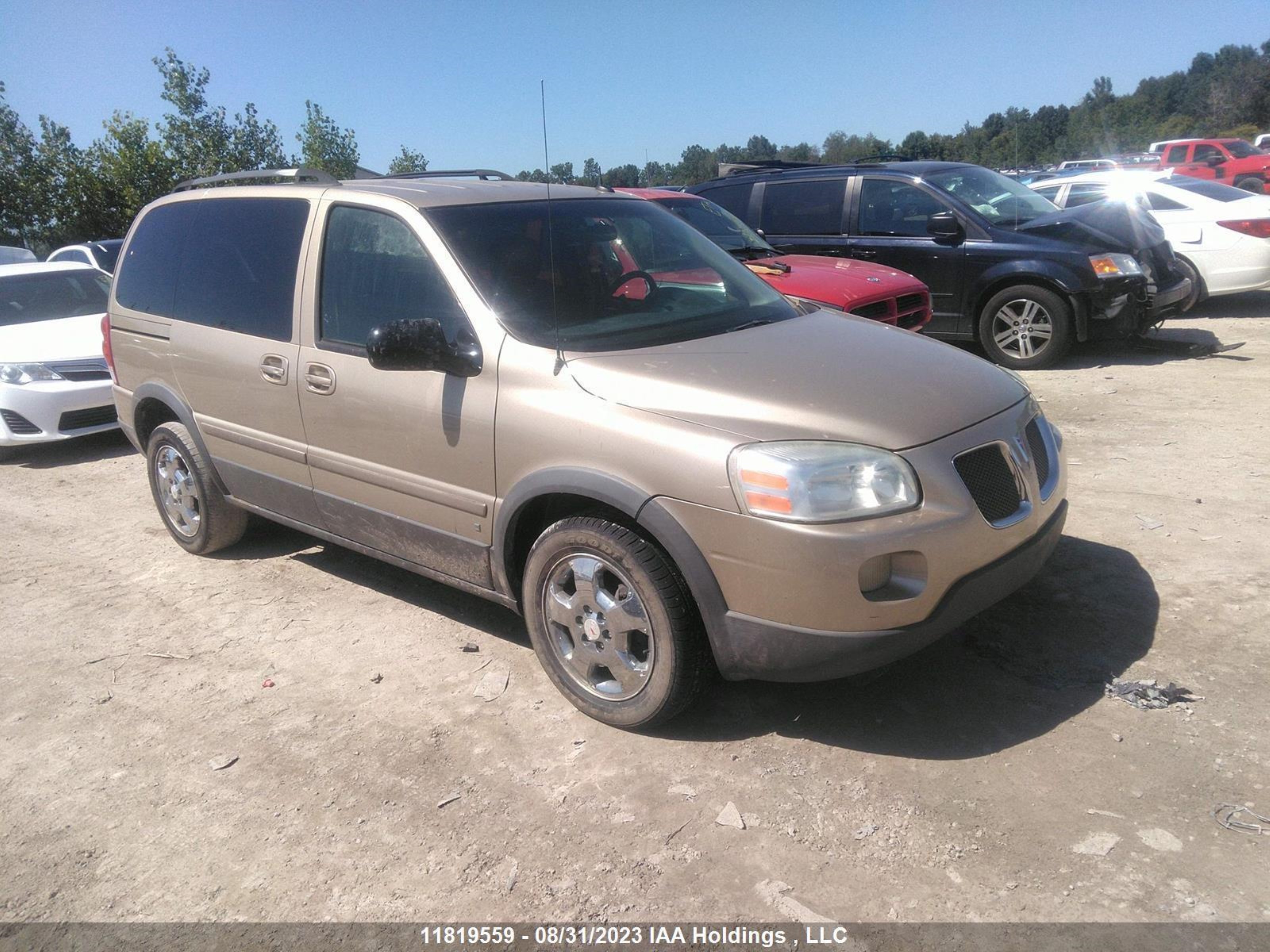 pontiac montana 2006 1gmdu03l66d232174