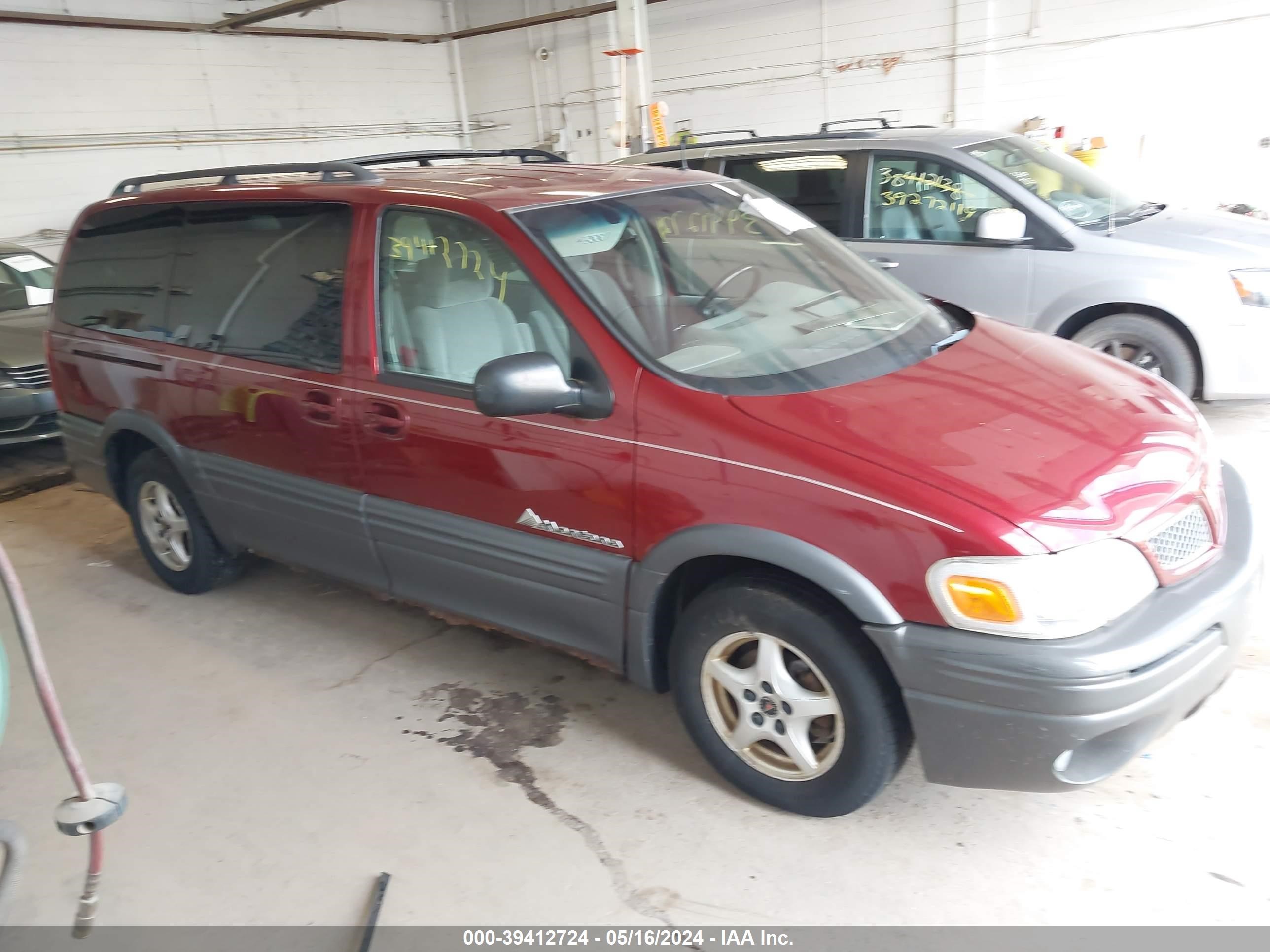 pontiac montana 2001 1gmdx03e11d183029