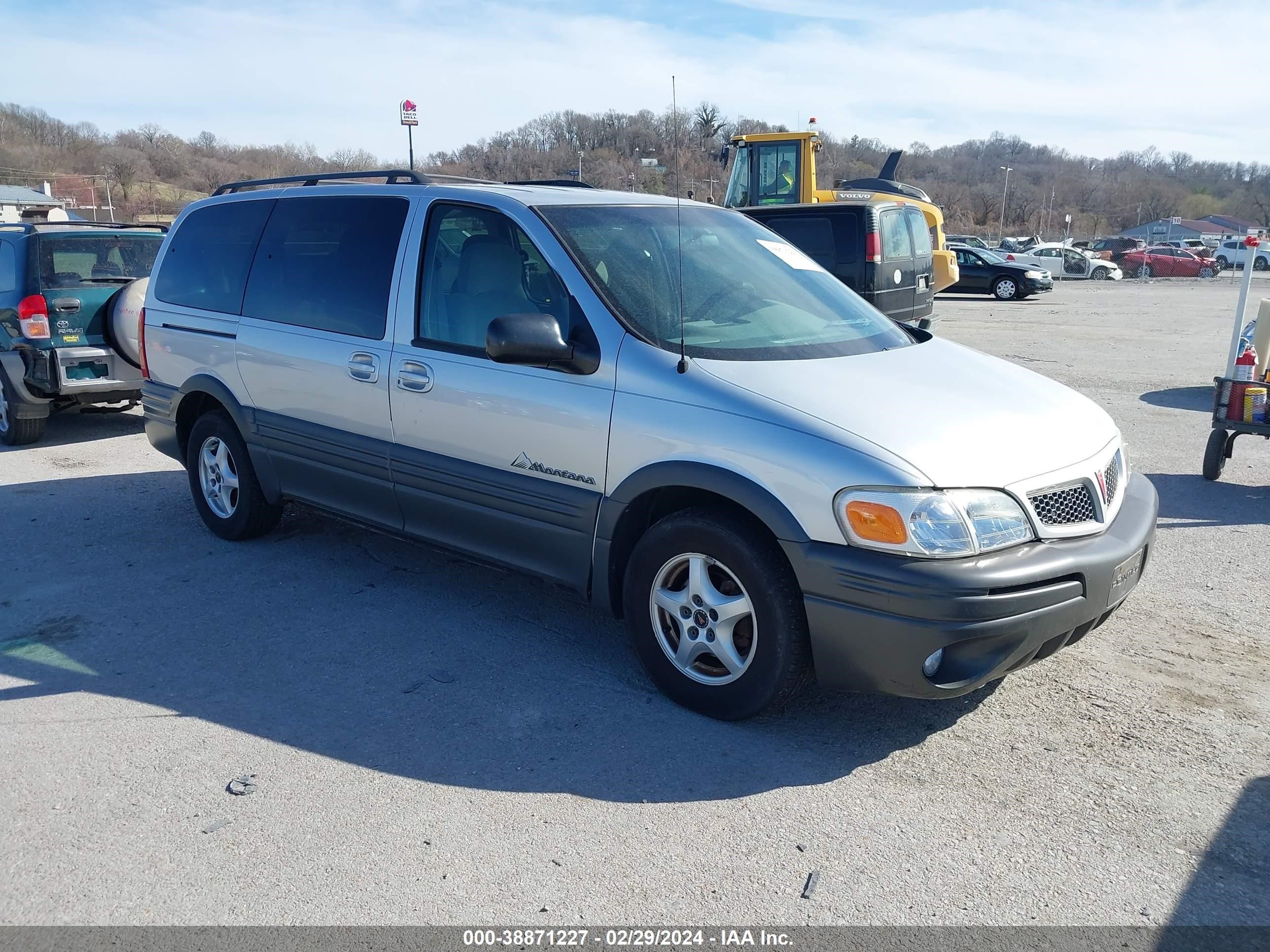 pontiac montana 2003 1gmdx03e13d263076