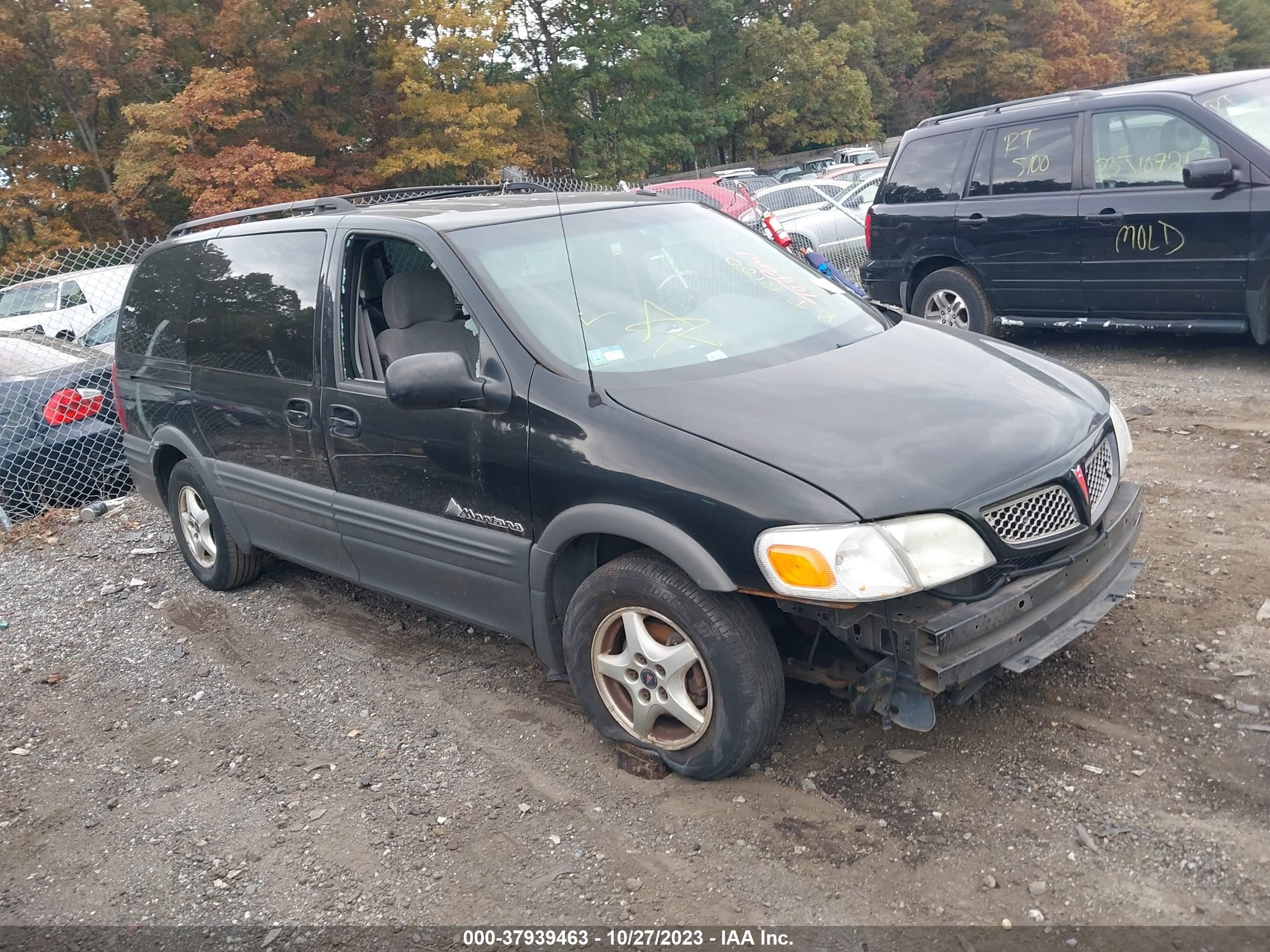 pontiac montana 2003 1gmdx03e33d262723