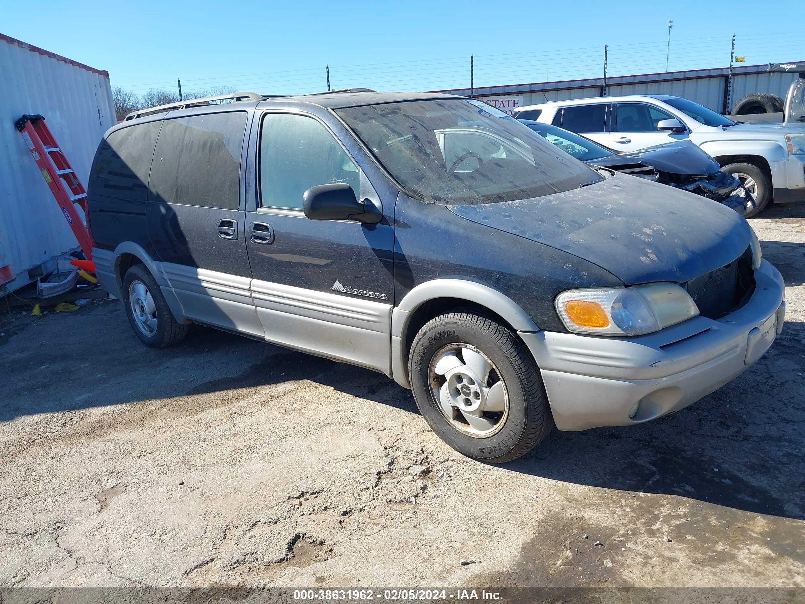 pontiac montana 2000 1gmdx03e7yd159747