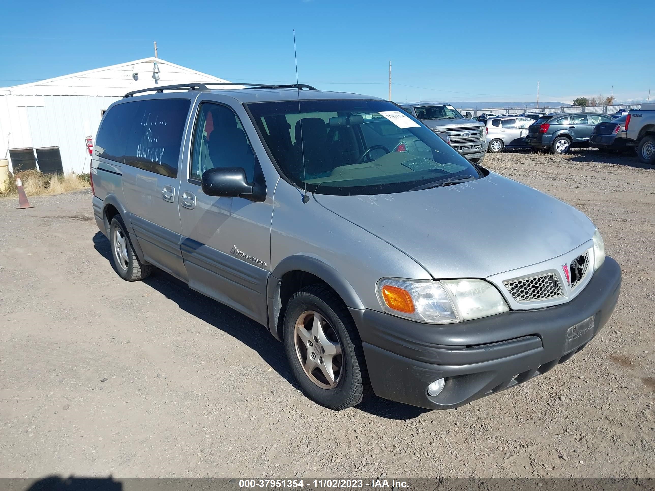 pontiac montana 2003 1gmdx03e93d205281