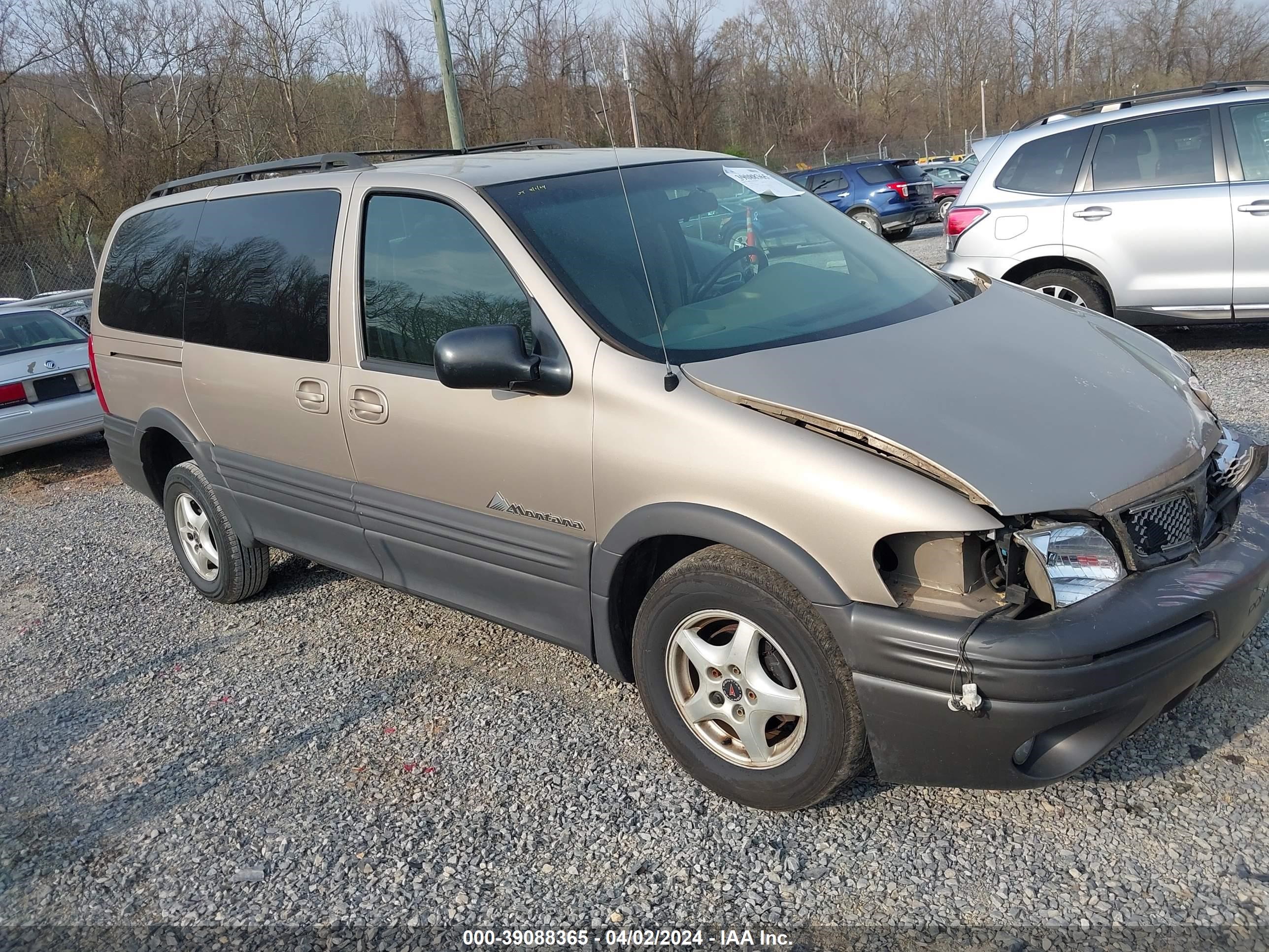 pontiac montana 2003 1gmdx03e93d274861