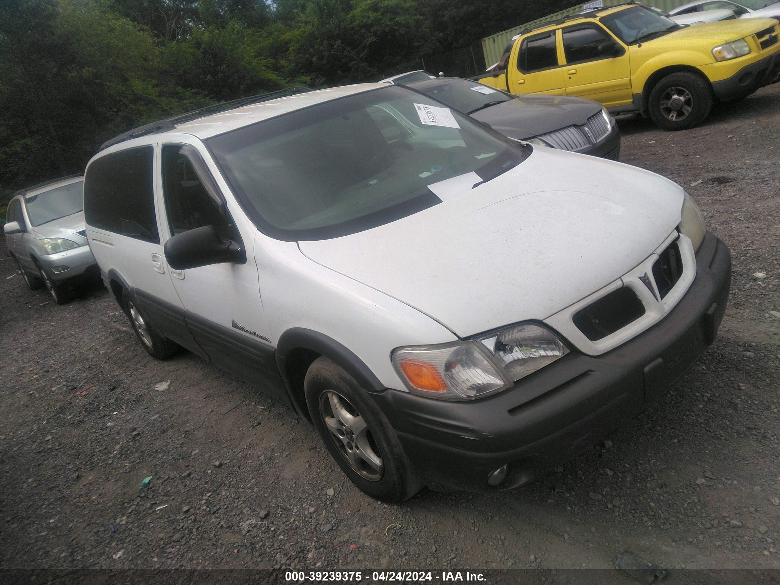 pontiac montana 2000 1gmdx03exyd124376