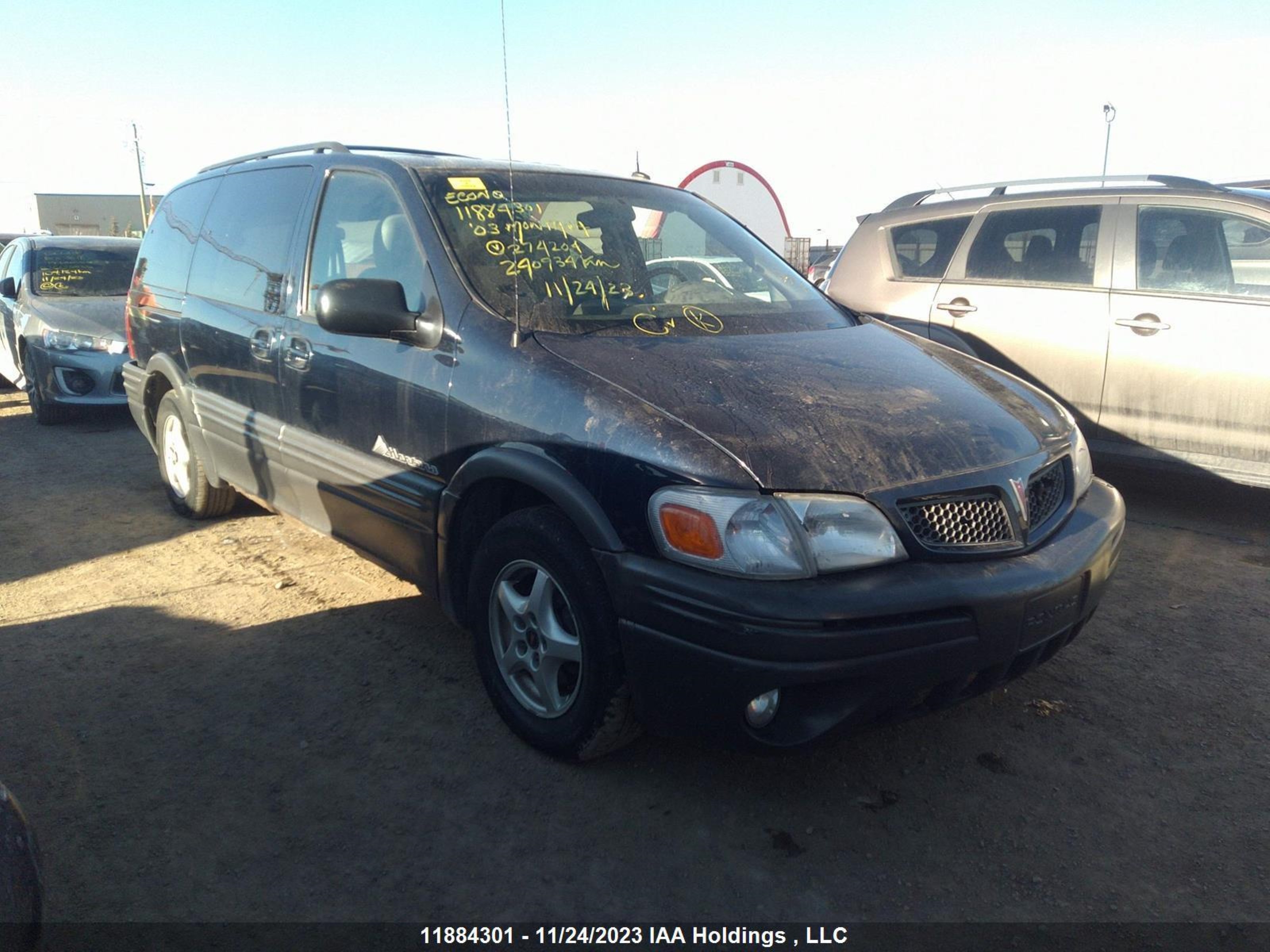 pontiac montana 2003 1gmdx13e93d274204