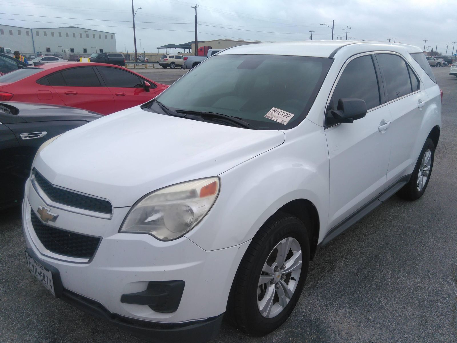 chevrolet equinox fwd 4c 2013 1gnalbek8dz104309