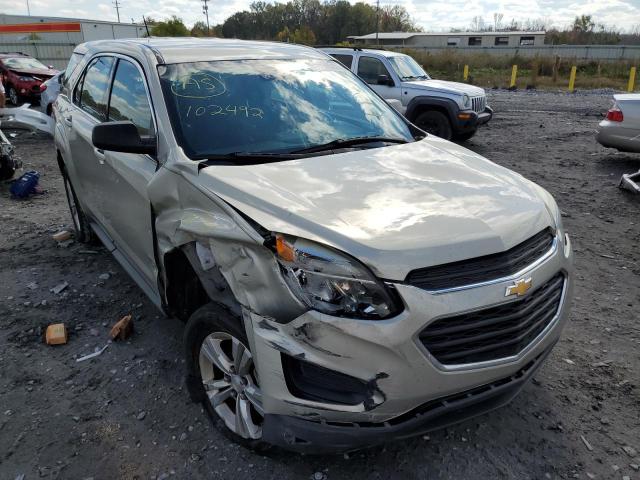 chevrolet equinox ls 2016 1gnalbek9gz102492