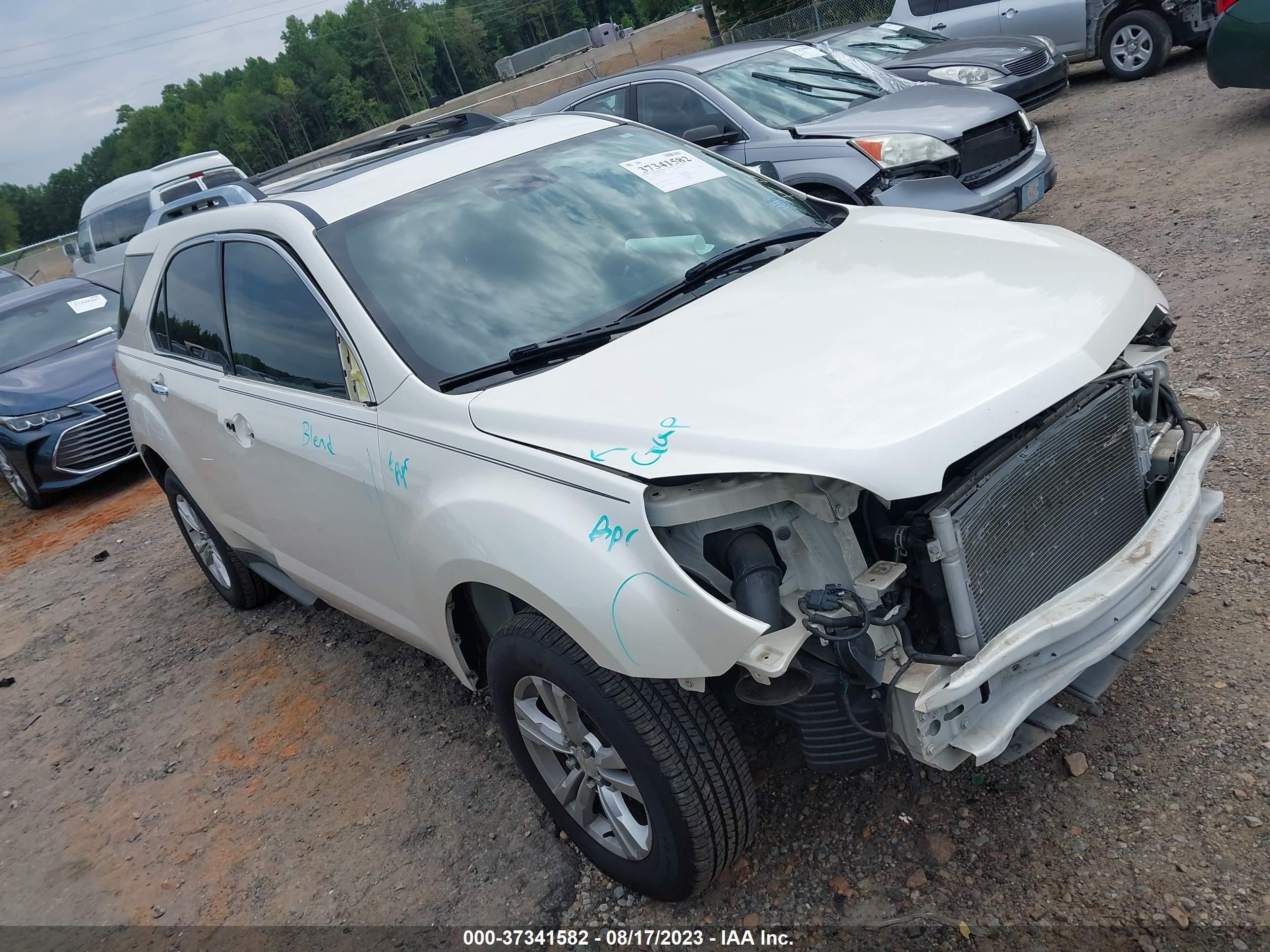 chevrolet equinox 2013 1gnalfek5dz116361