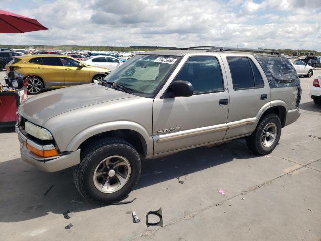 chevrolet blazer 2002 1gncs13w12k224082