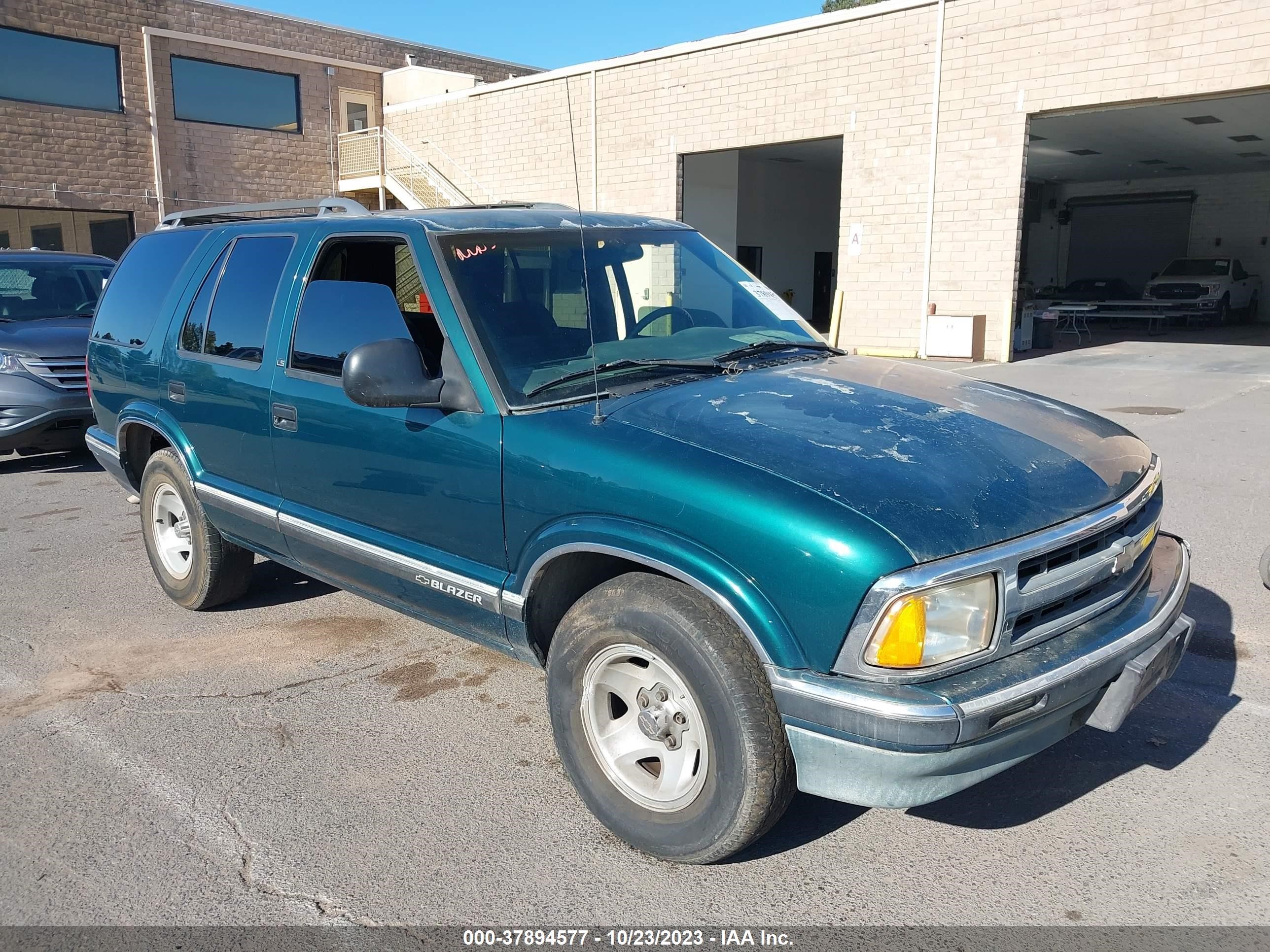 chevrolet blazer 1996 1gncs13w6t2296283