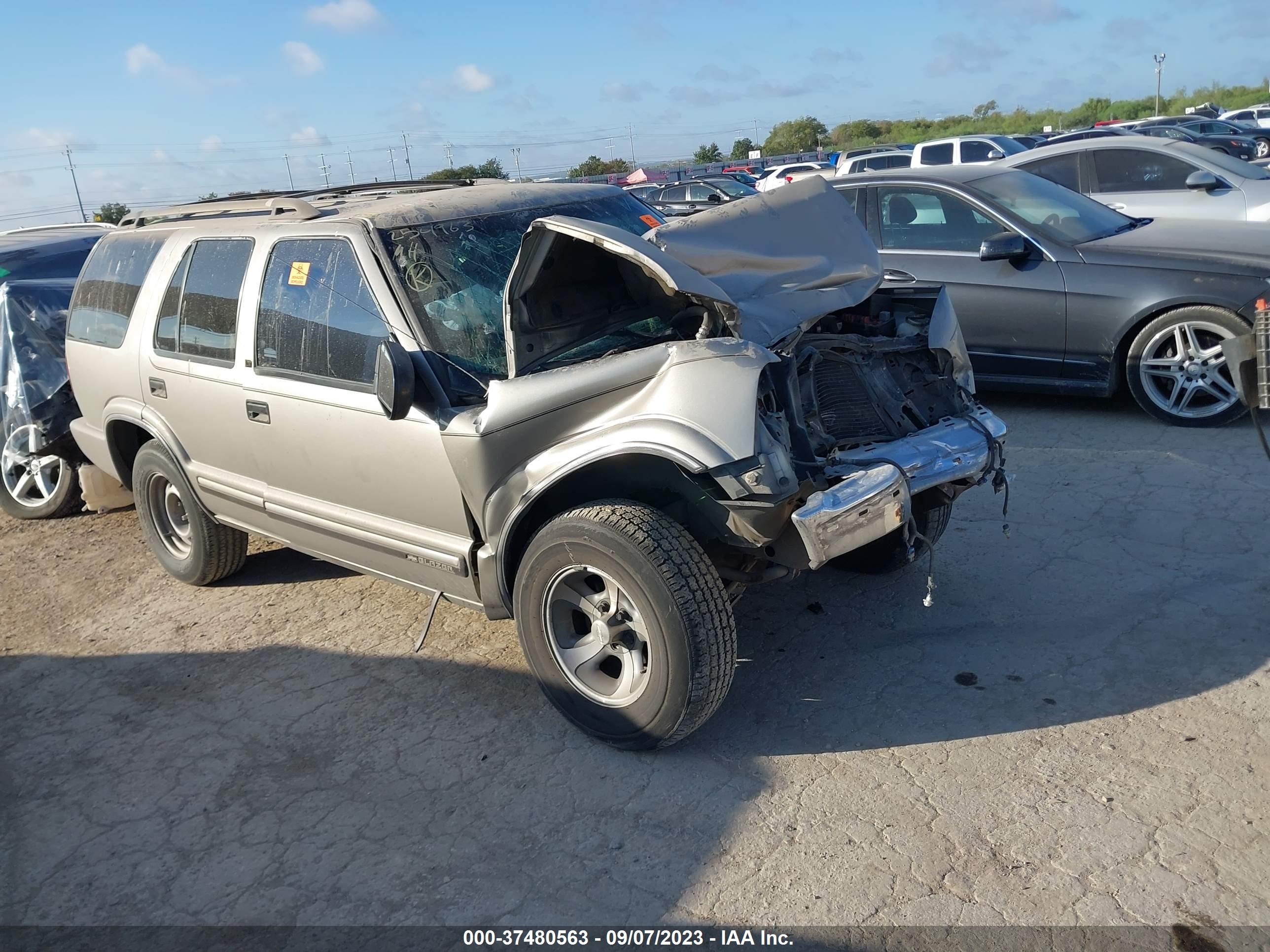 chevrolet blazer 2001 1gncs13w91k254963