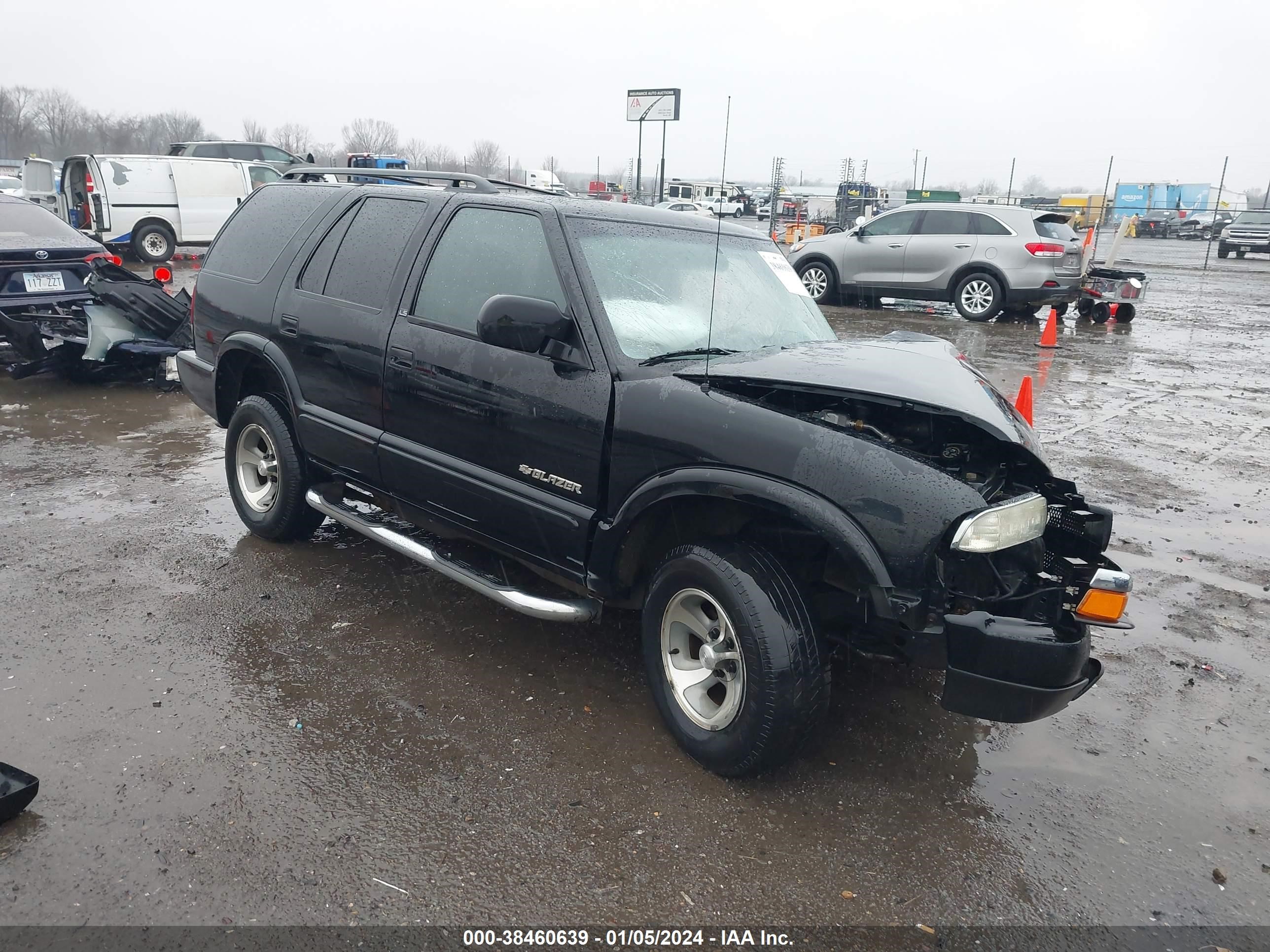 chevrolet blazer 2003 1gncs13x43k185367