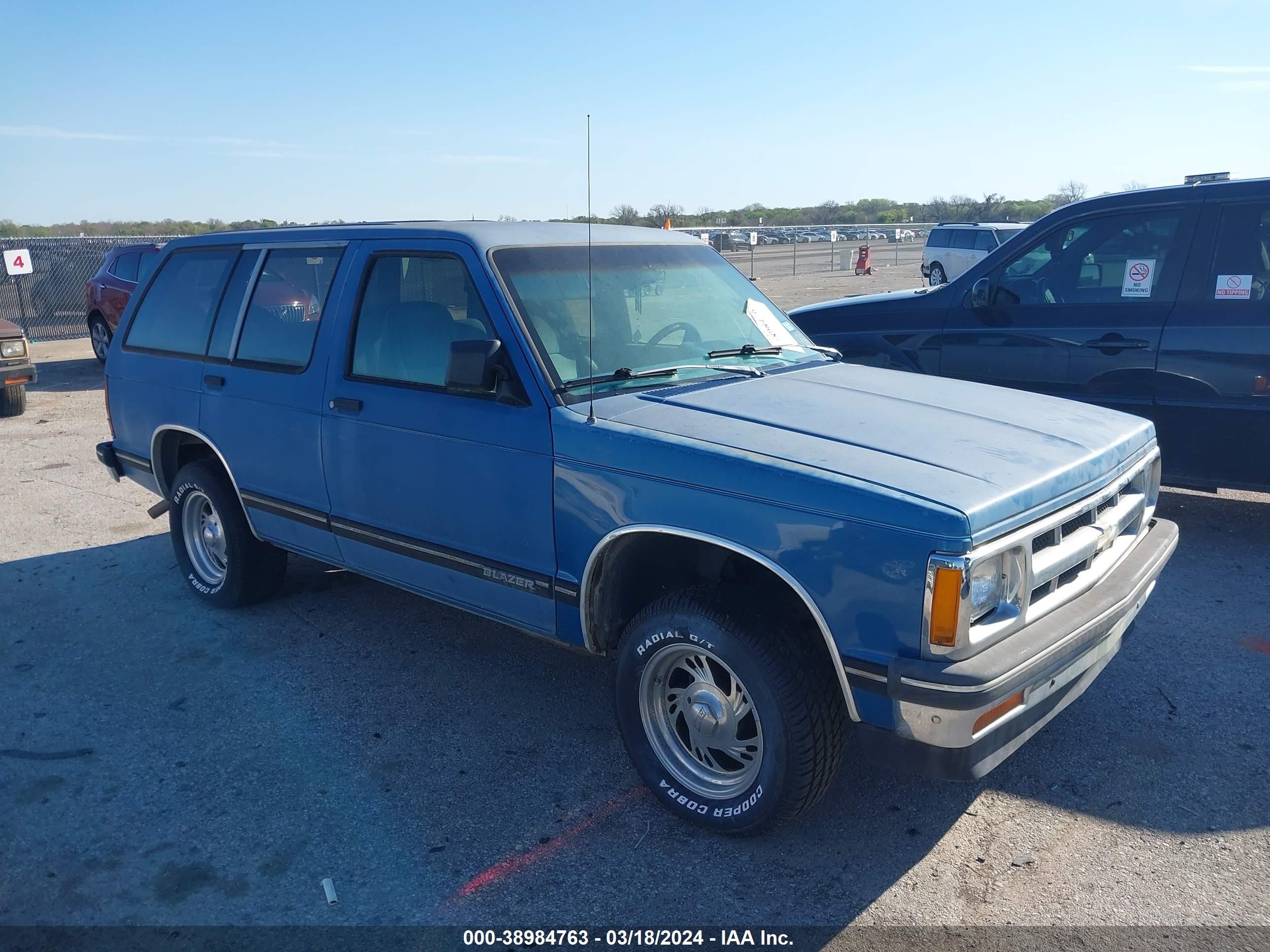 chevrolet blazer 1993 1gncs13z8p2185539