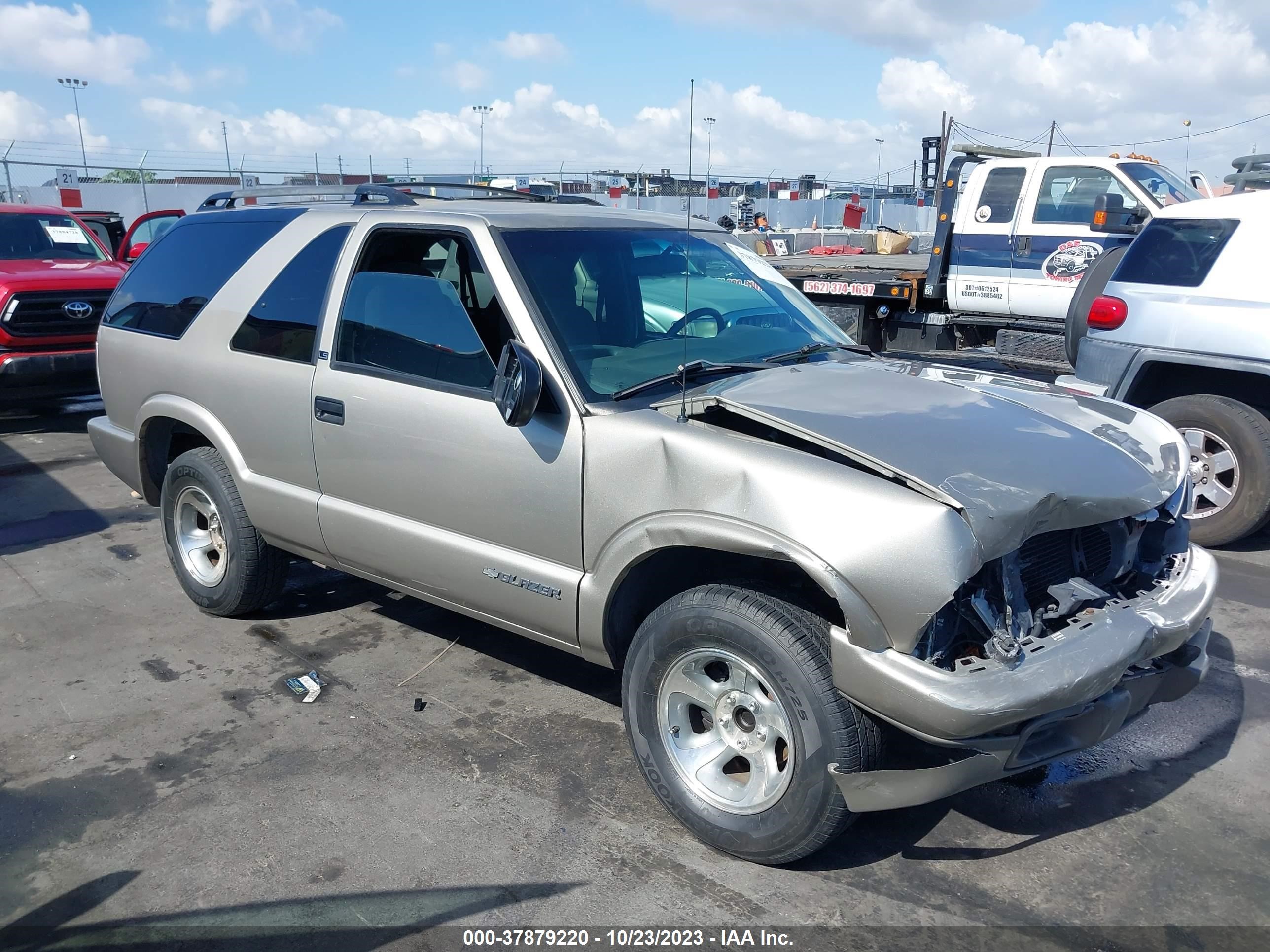 chevrolet blazer 2001 1gncs18w41k122265