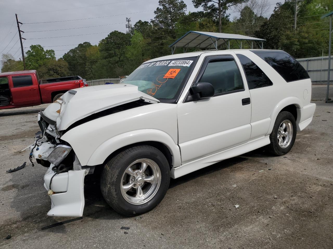 chevrolet blazer 2002 1gncs18w62k172733