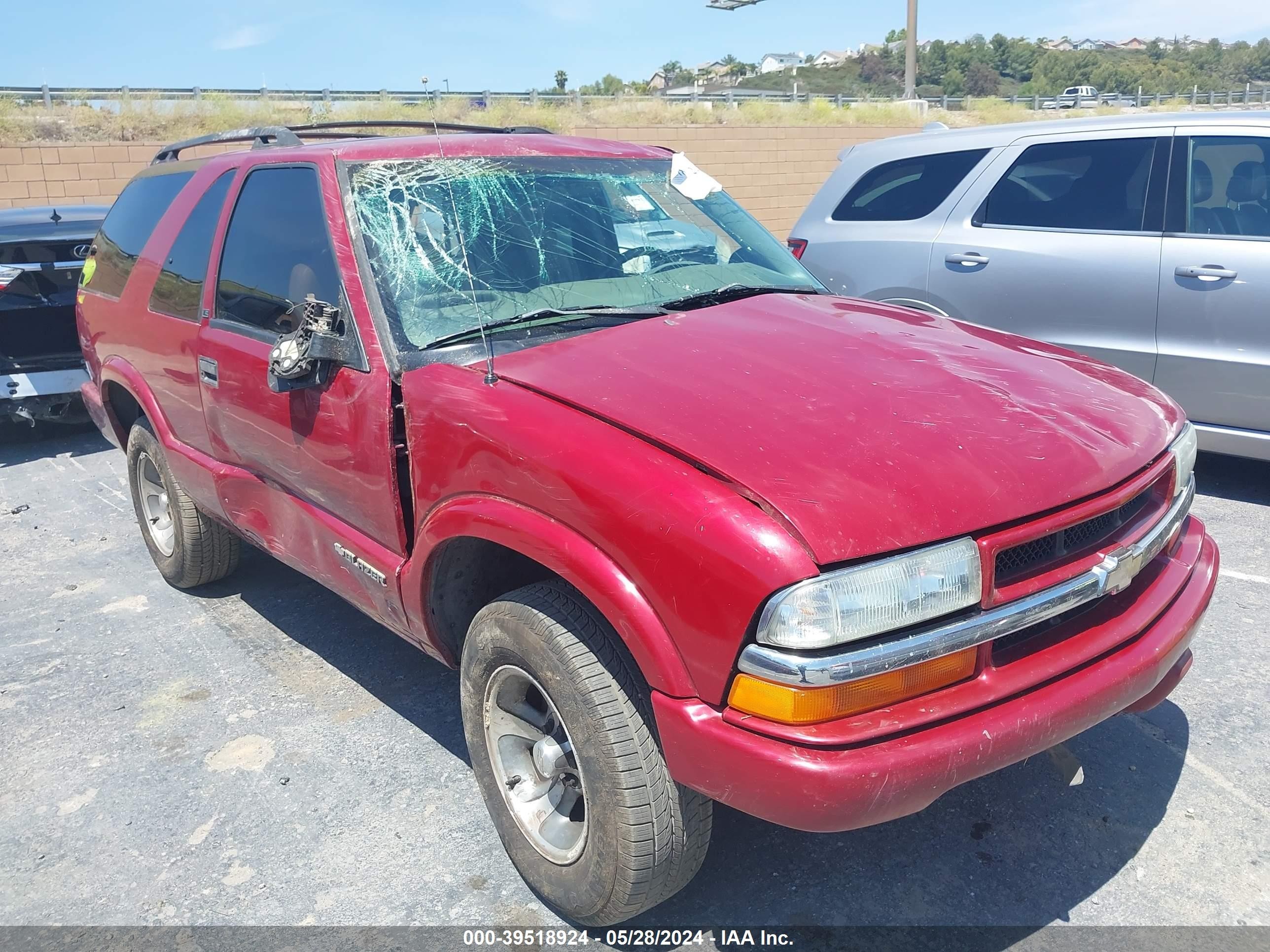 chevrolet blazer 2003 1gncs18x03k131797