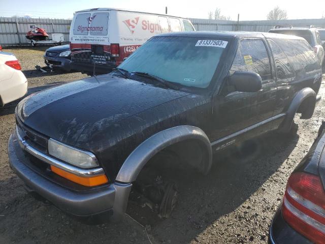 chevrolet blazer 2000 1gnct18w4yk172056