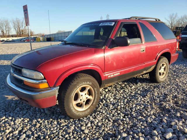 chevrolet blazer 2001 1gnct18w51k123809