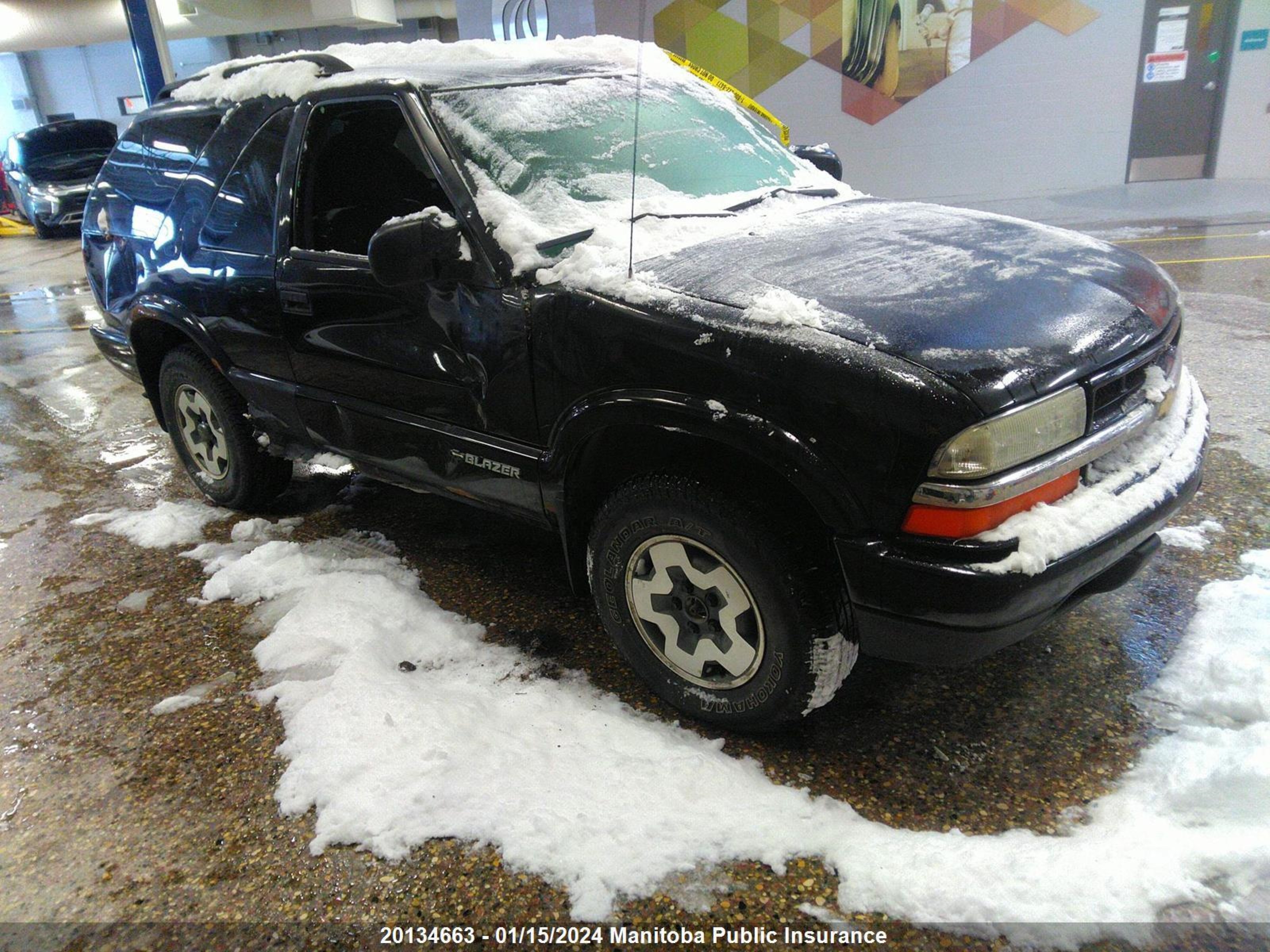 chevrolet blazer 2005 1gnct18x15k115785