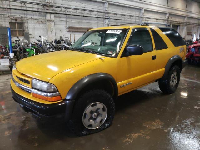 chevrolet blazer 2003 1gnct18x73k153826