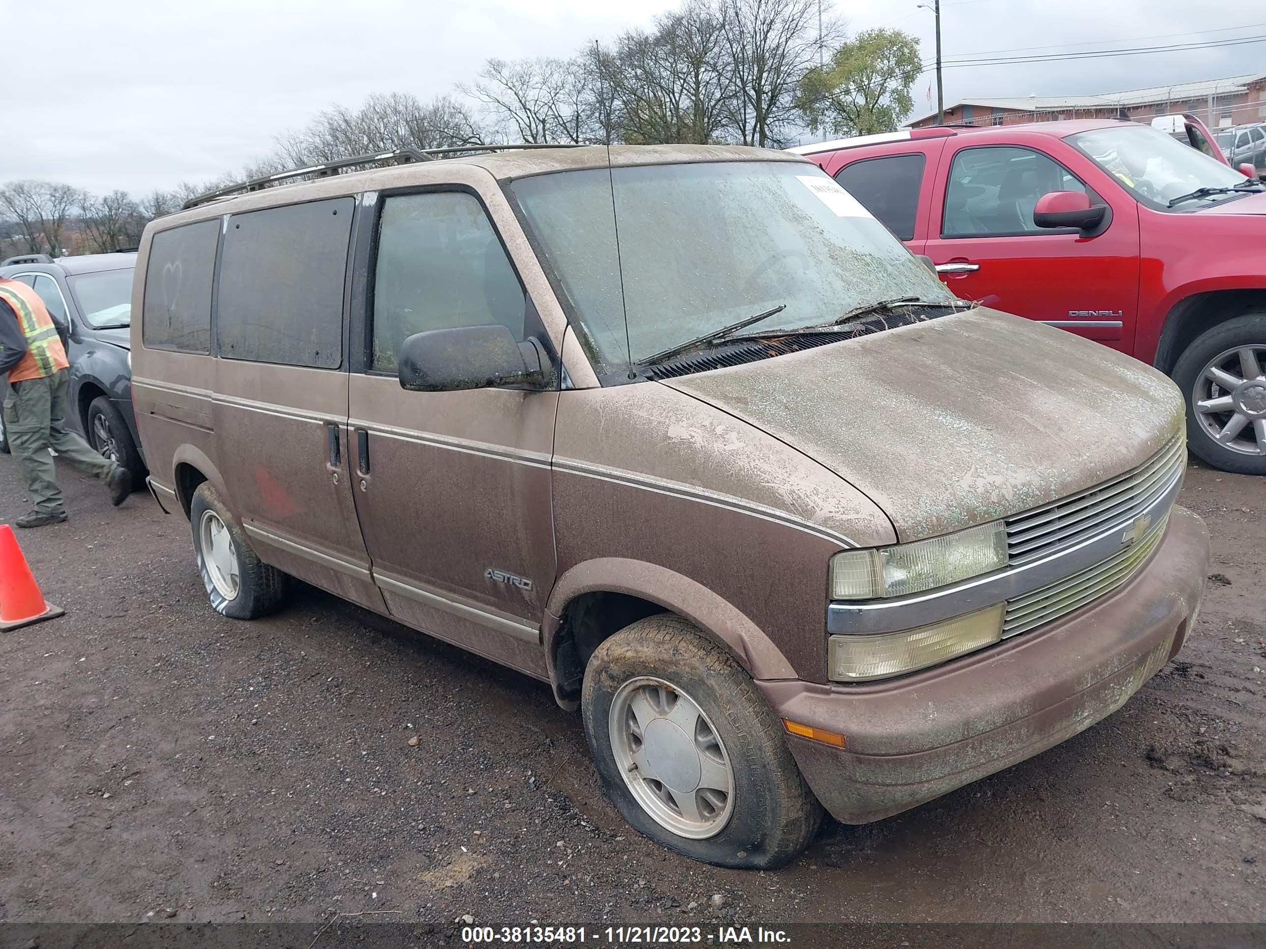 chevrolet astro 1995 1gndm19w7sb133291