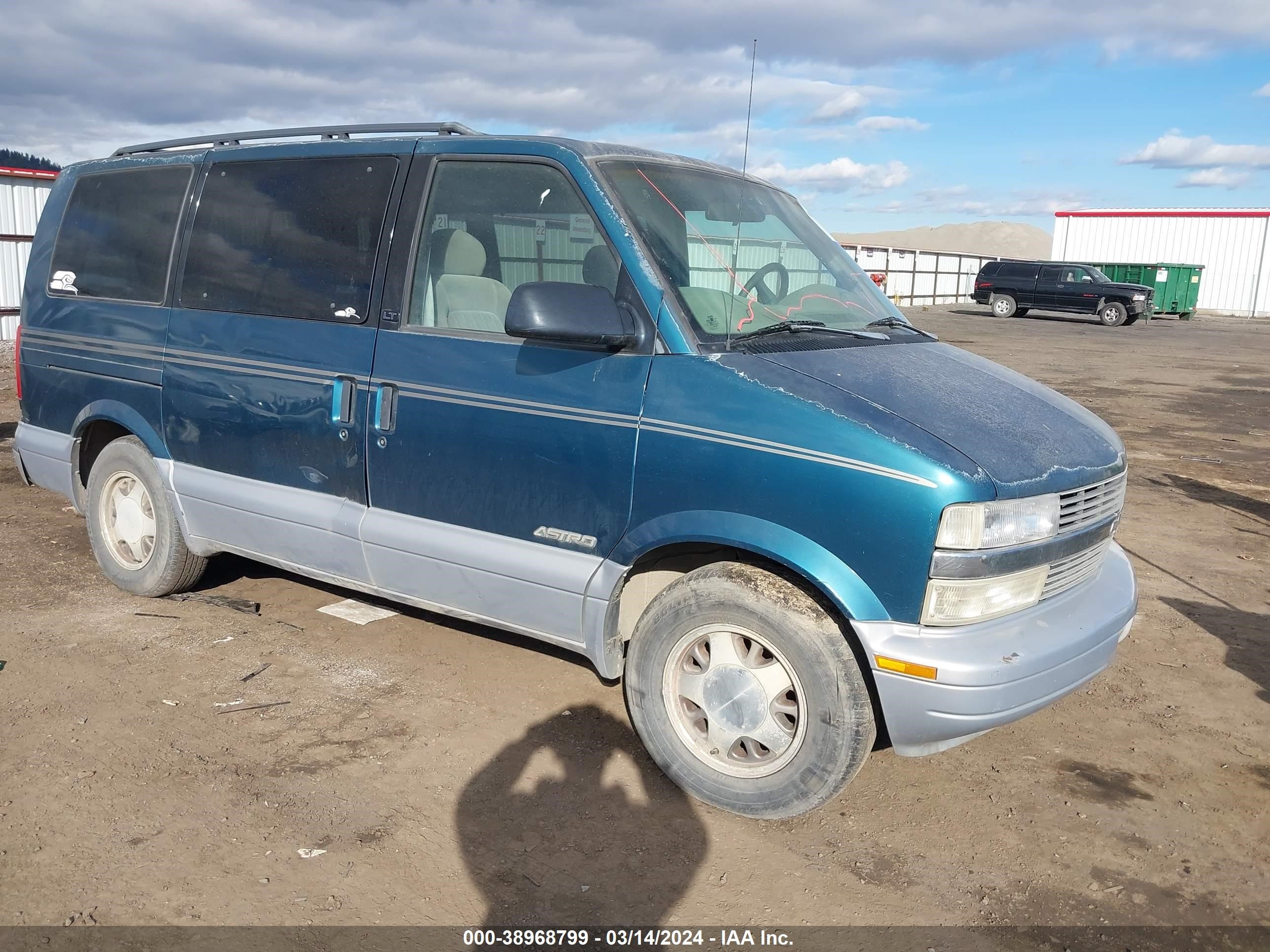 chevrolet astro 1998 1gndm19w7wb139601