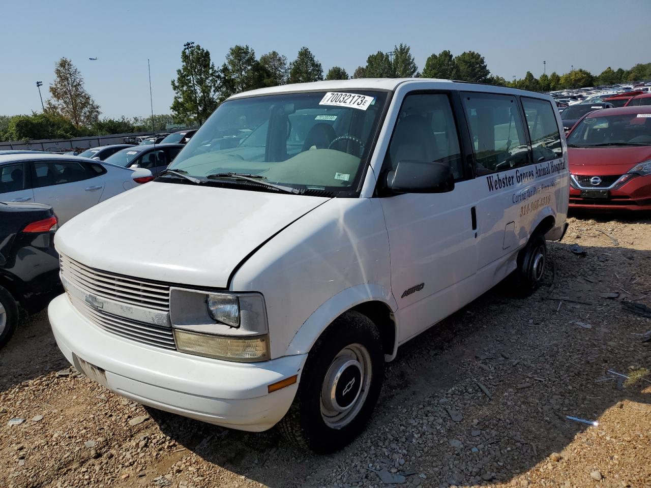 chevrolet astro 1998 1gndm19w9wb157341