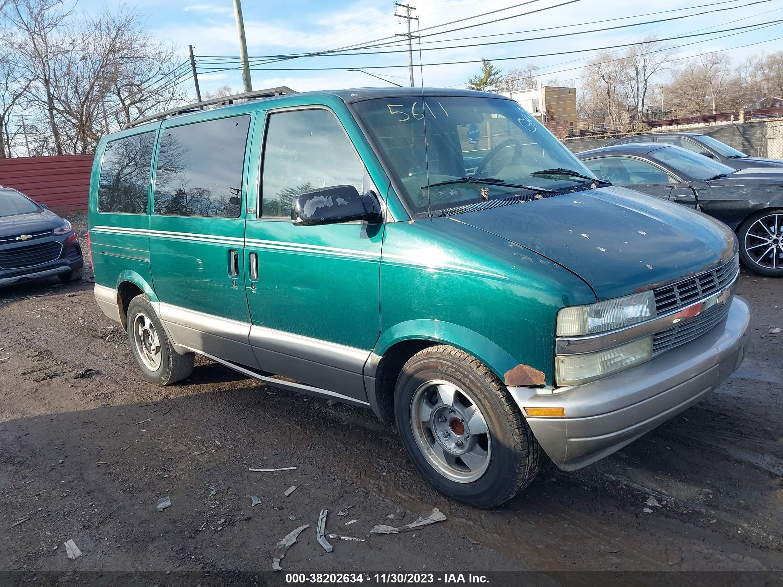 chevrolet astro 2003 1gndm19x53b115611