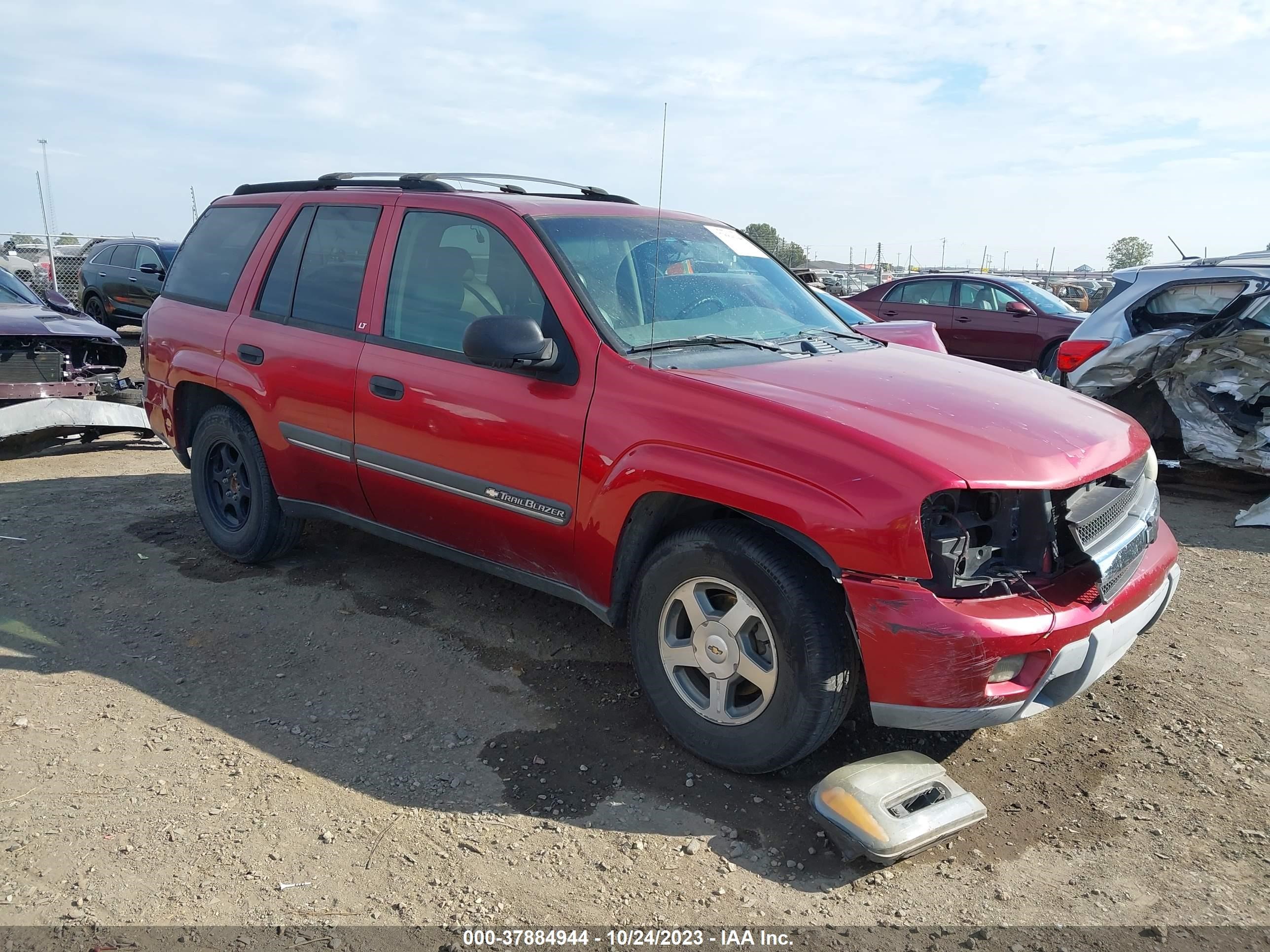 chevrolet trailblazer 2002 1gnds13s122360097