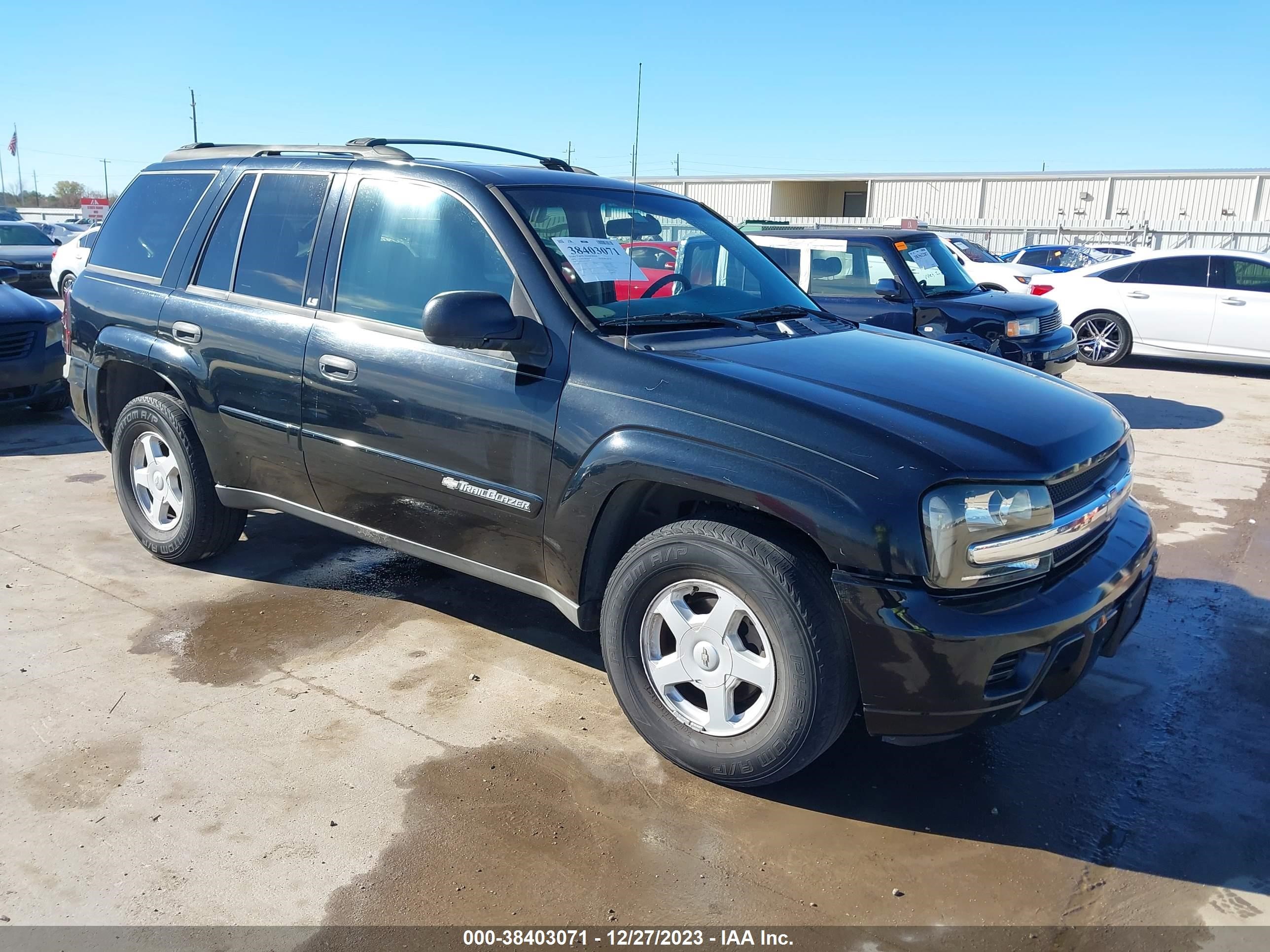 chevrolet trailblazer 2002 1gnds13s122476769