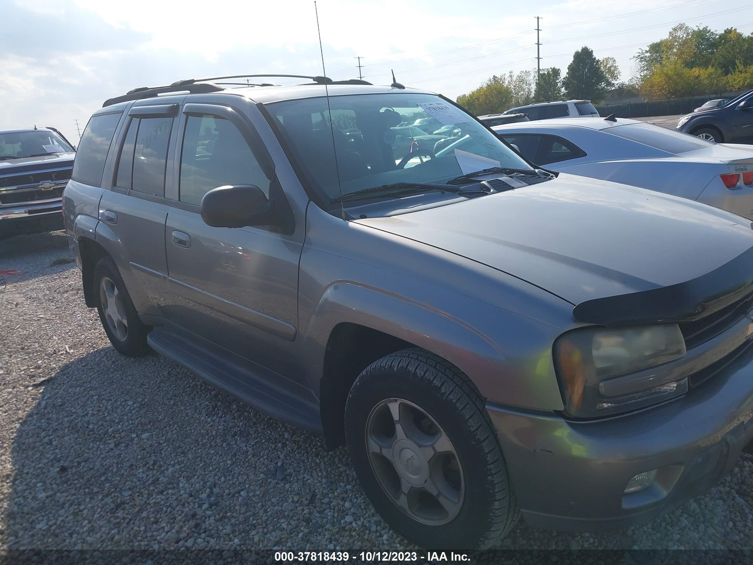 chevrolet trailblazer 2005 1gnds13s152211242