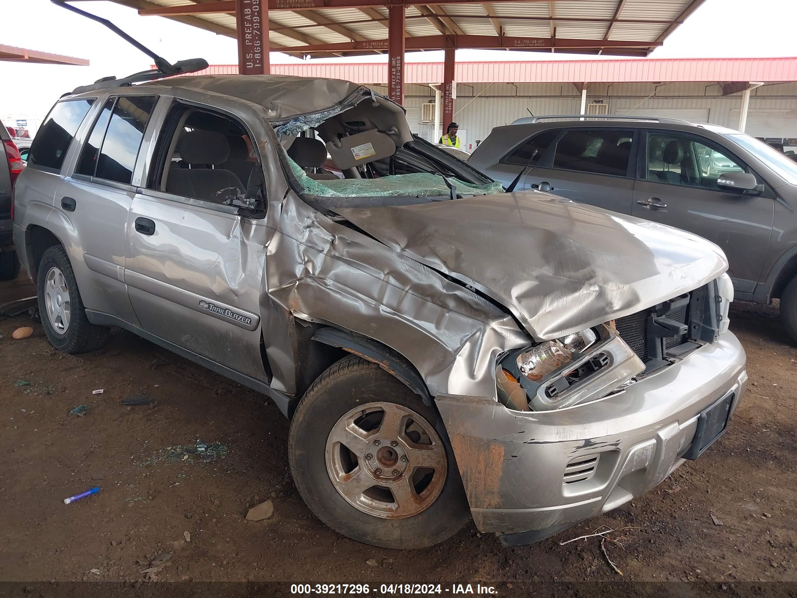 chevrolet trailblazer 2002 1gnds13s222415611