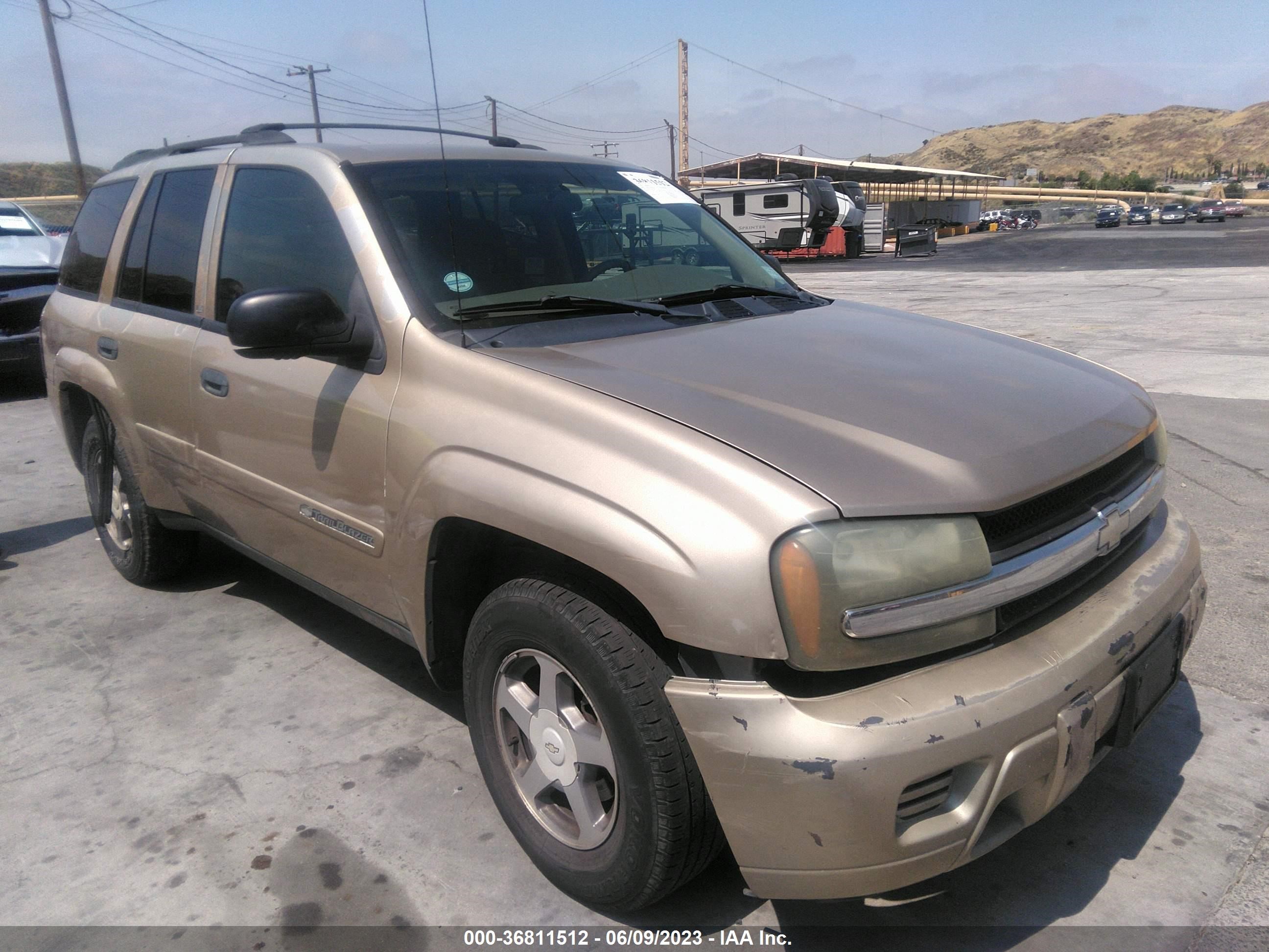 chevrolet trailblazer 2004 1gnds13s242432430