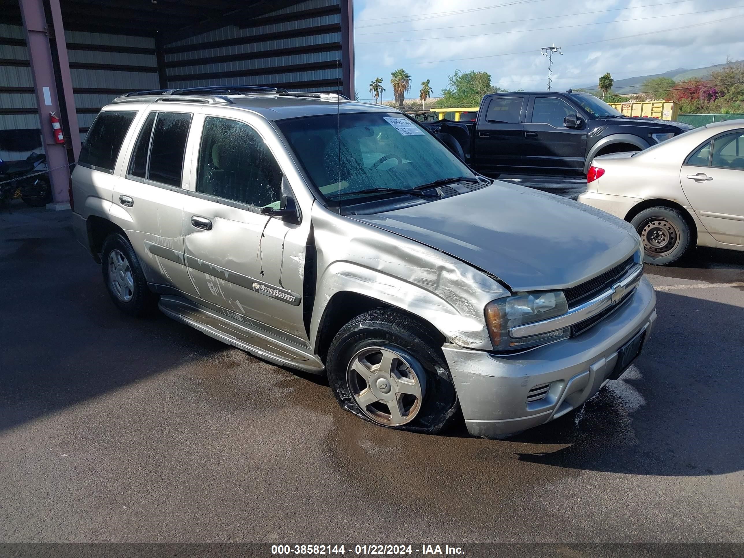 chevrolet trailblazer 2003 1gnds13s332242277