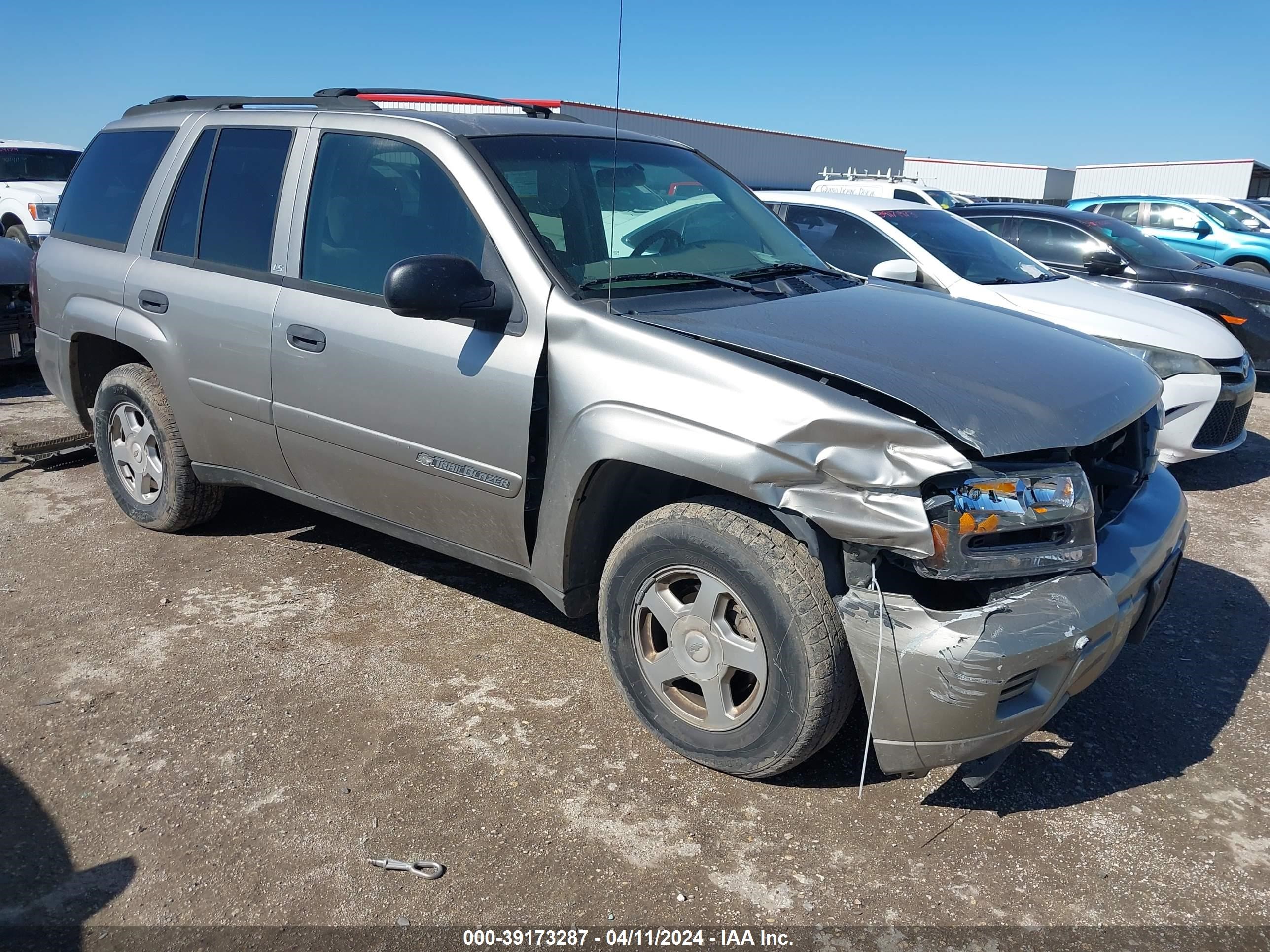 chevrolet trailblazer 2002 1gnds13s522430040