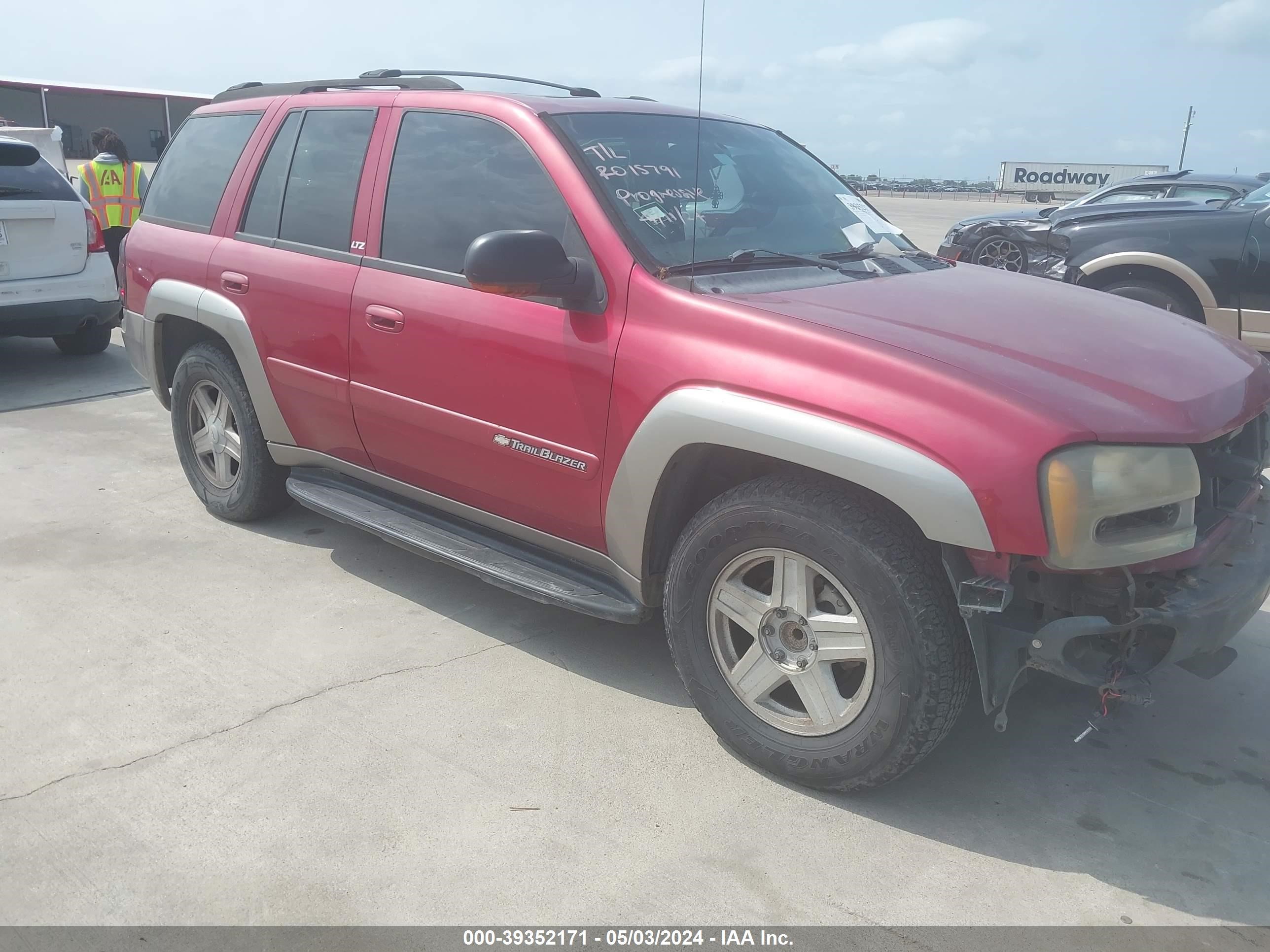 chevrolet trailblazer 2002 1gnds13s622448210