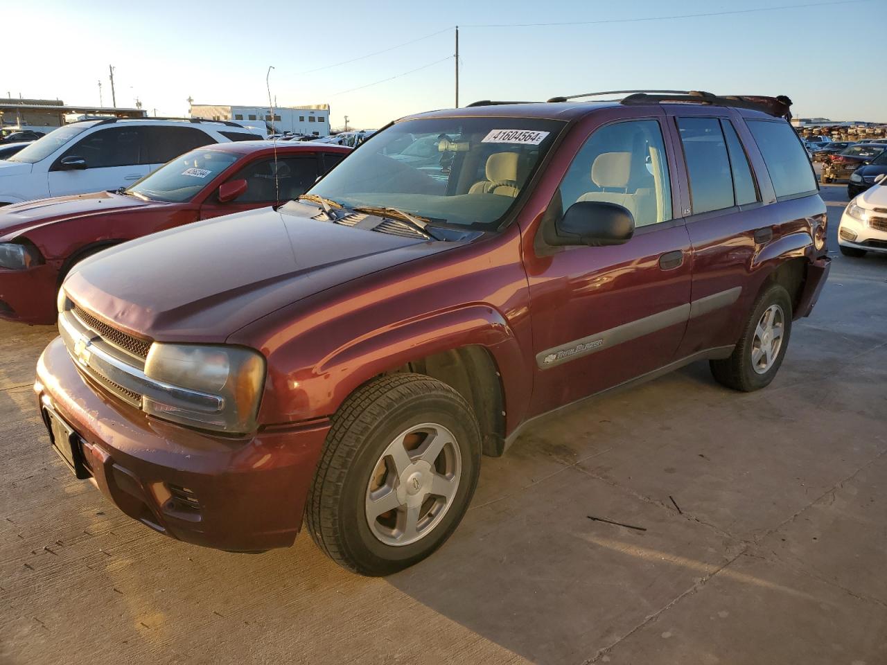 chevrolet trailblazer 2004 1gnds13s742312087