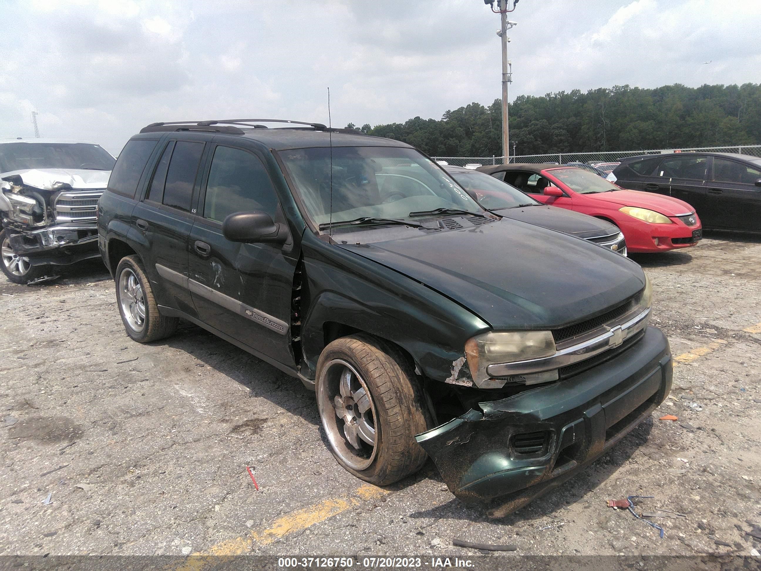 chevrolet trailblazer 2003 1gnds13s932130048