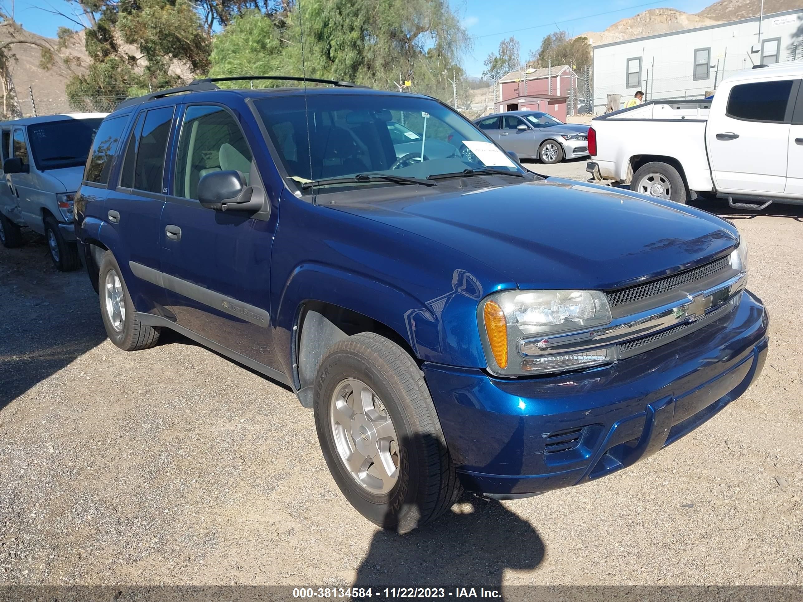 chevrolet trailblazer 2004 1gnds13s942245590