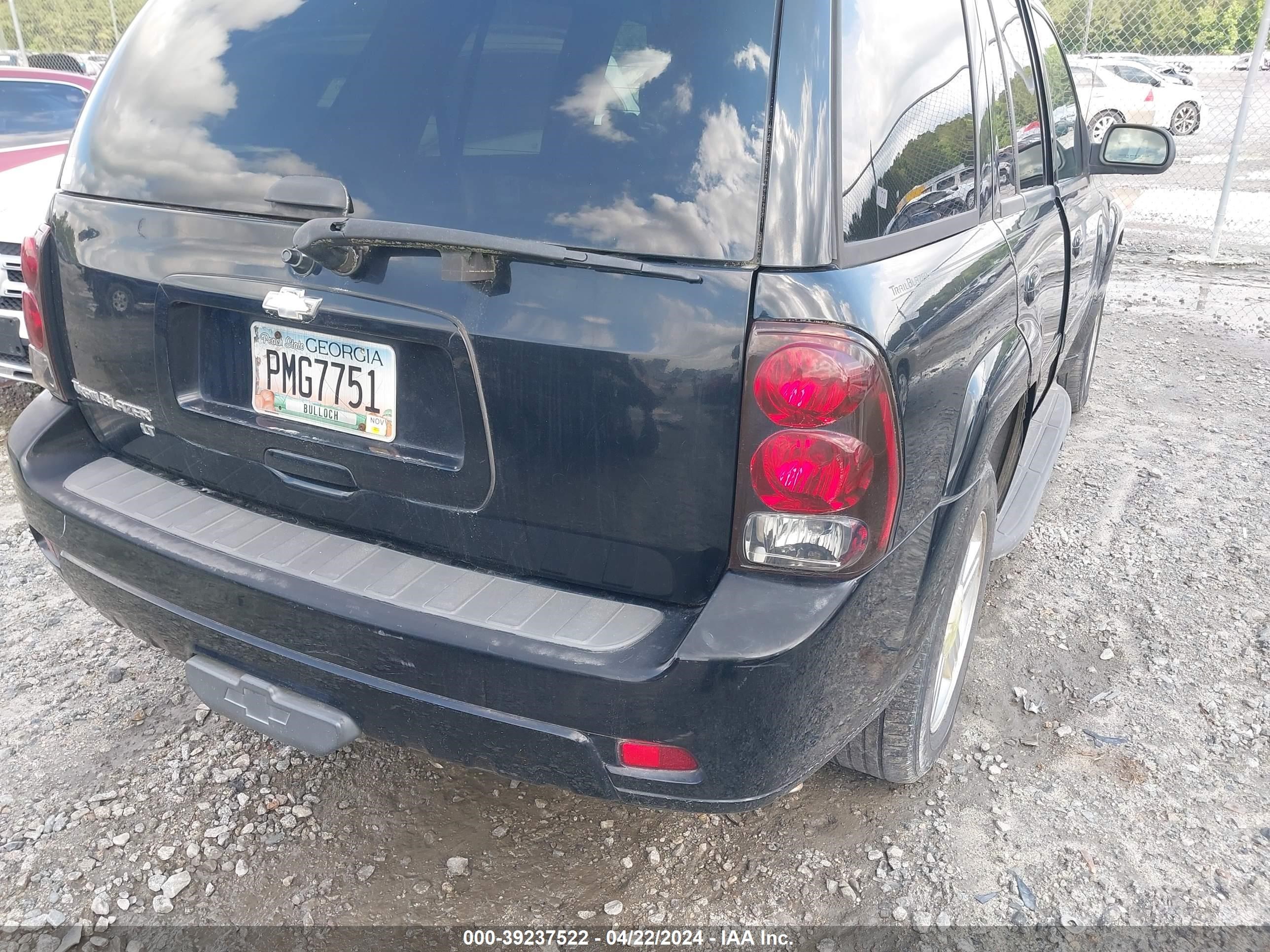 chevrolet trailblazer 2007 1gnds13sx72212814