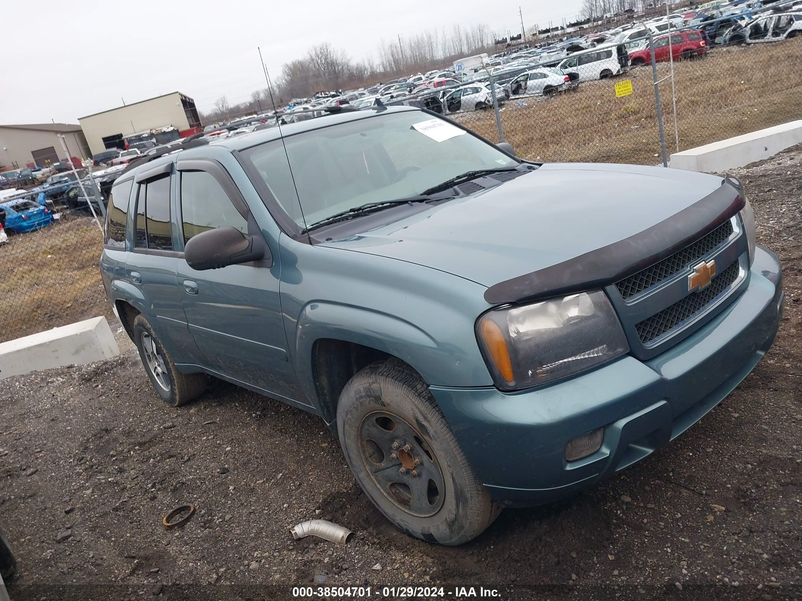 chevrolet trailblazer 2009 1gnds33s792106206