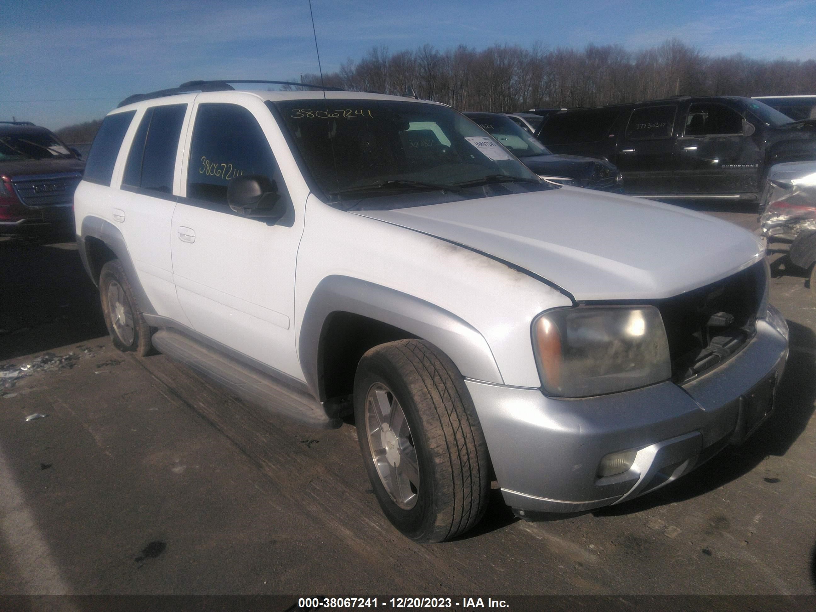 chevrolet trailblazer 2007 1gndt13s072196040