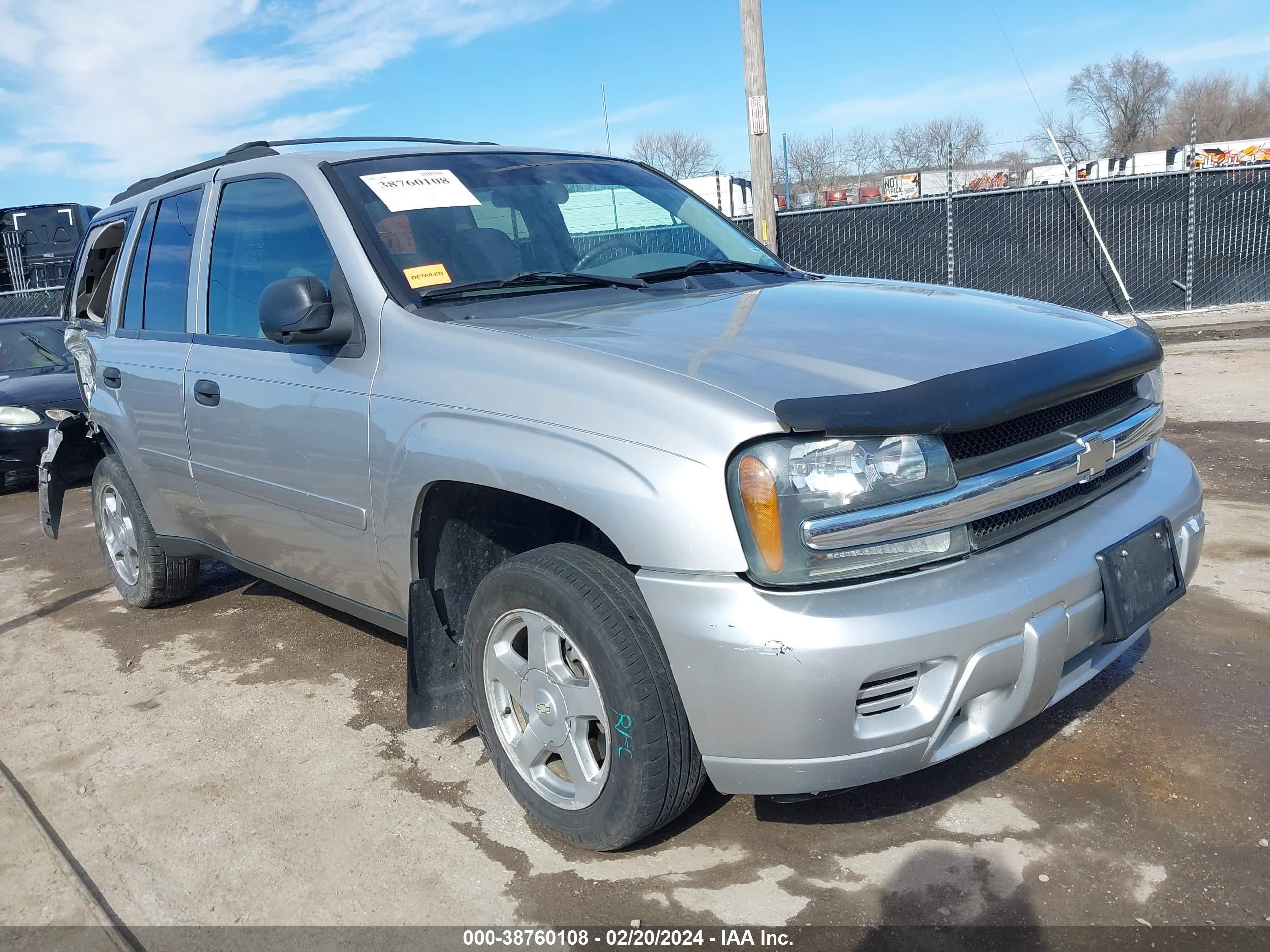 chevrolet trailblazer 2006 1gndt13s162168732