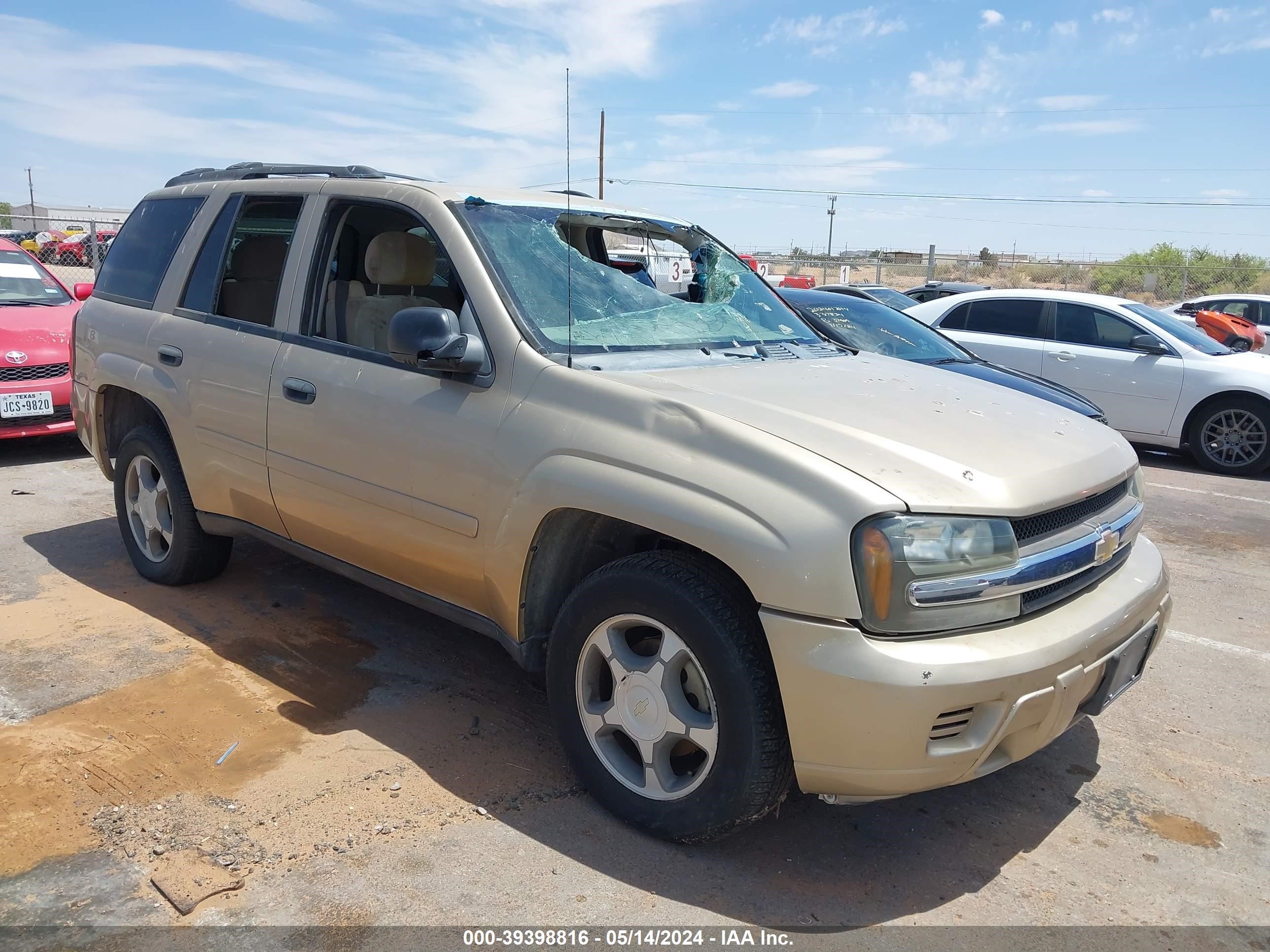 chevrolet trailblazer 2006 1gndt13s162360703