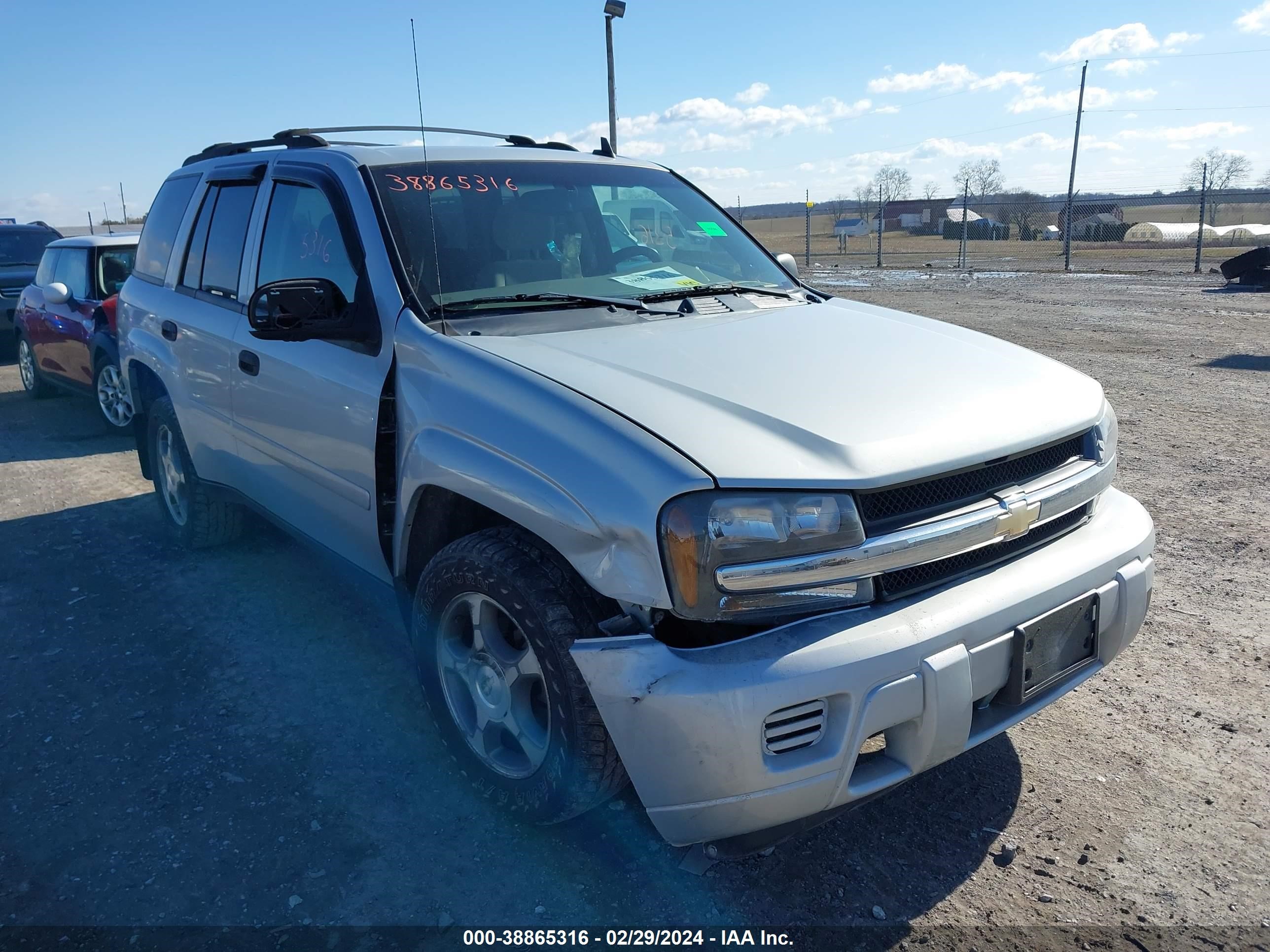 chevrolet trailblazer 2007 1gndt13s172154573