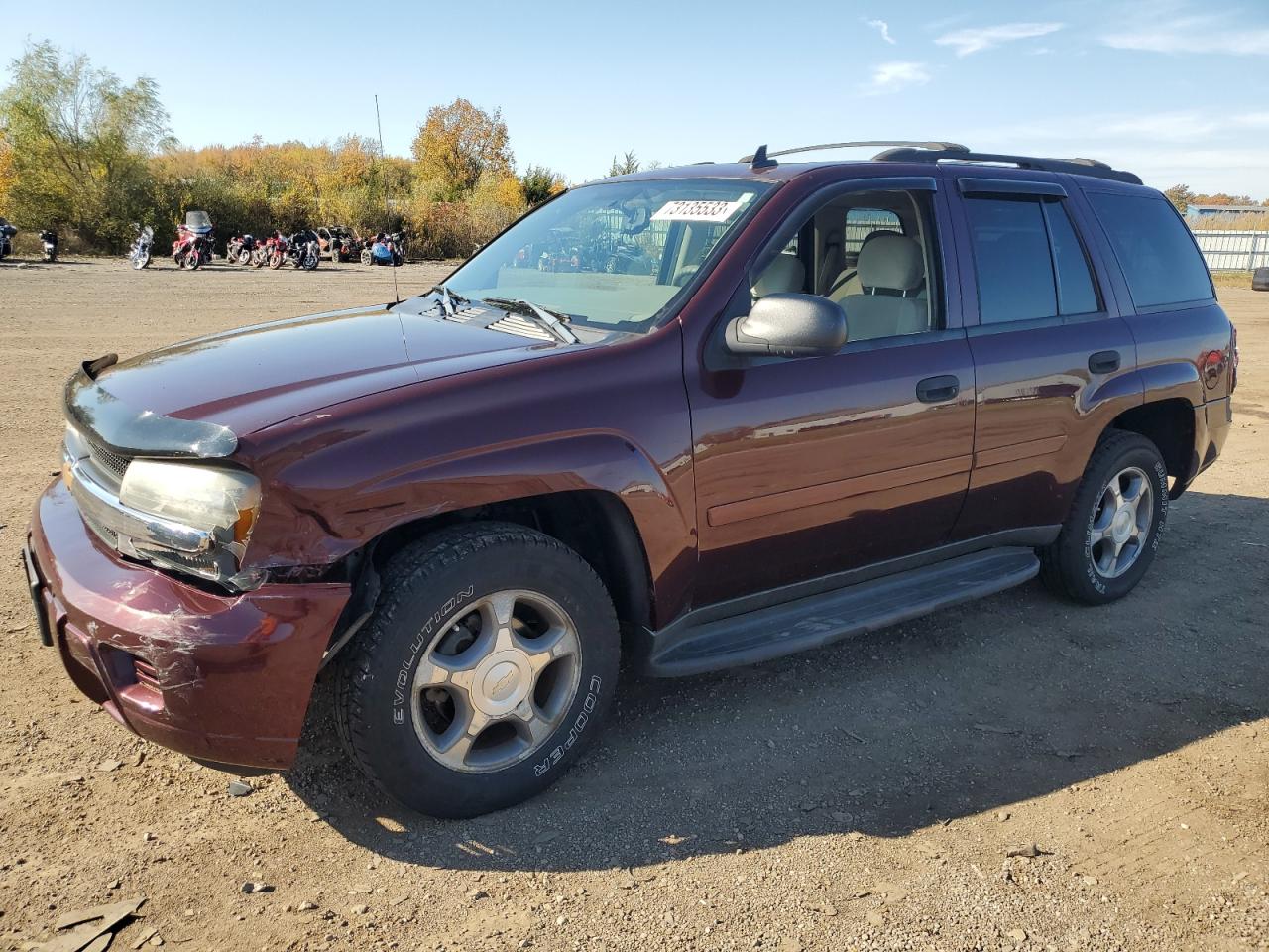 chevrolet trailblazer 2007 1gndt13s172300583